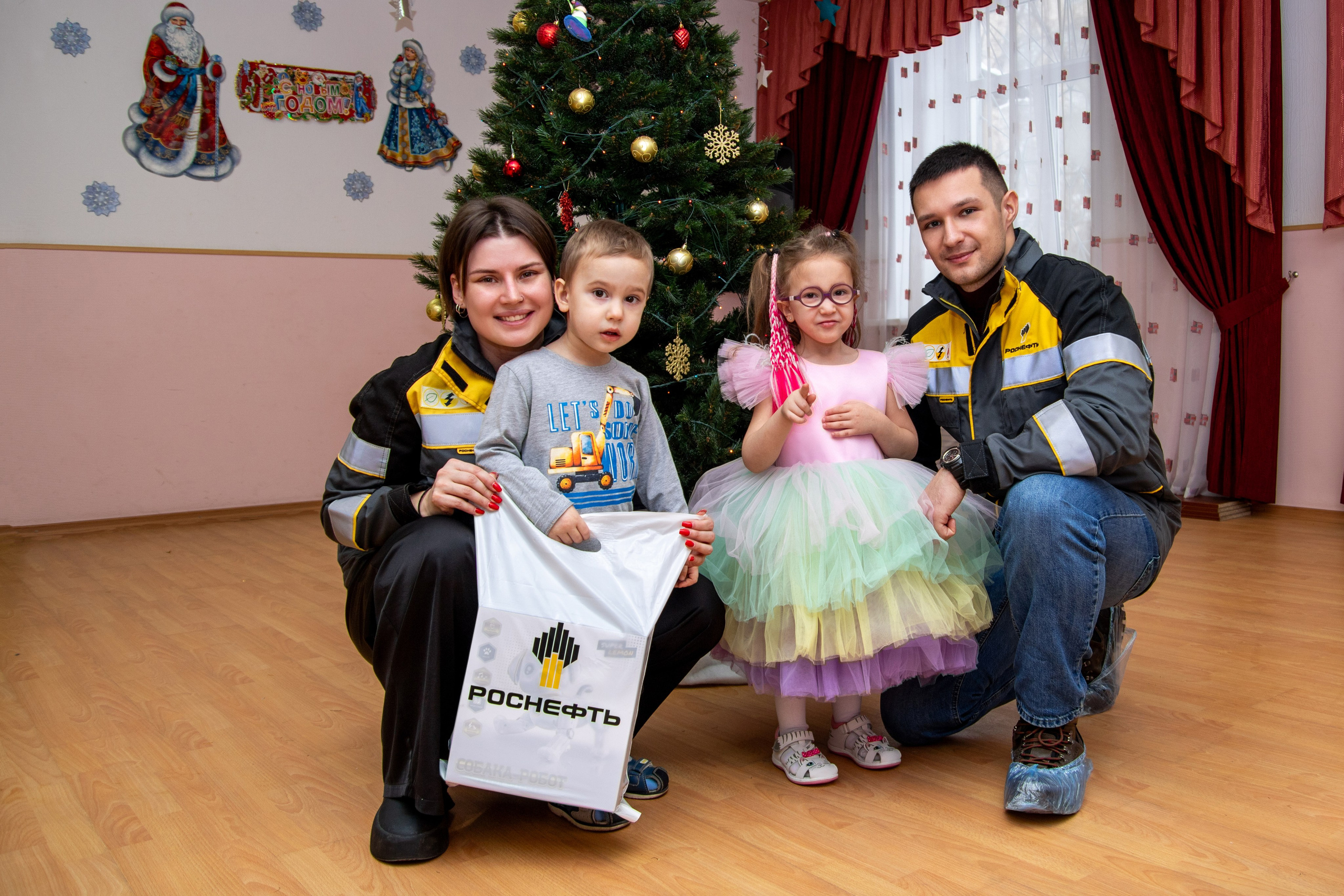 Детский праздник и ёлка желаний при участии Роснефть. Фотограф в Самаре Алексей Головачёв