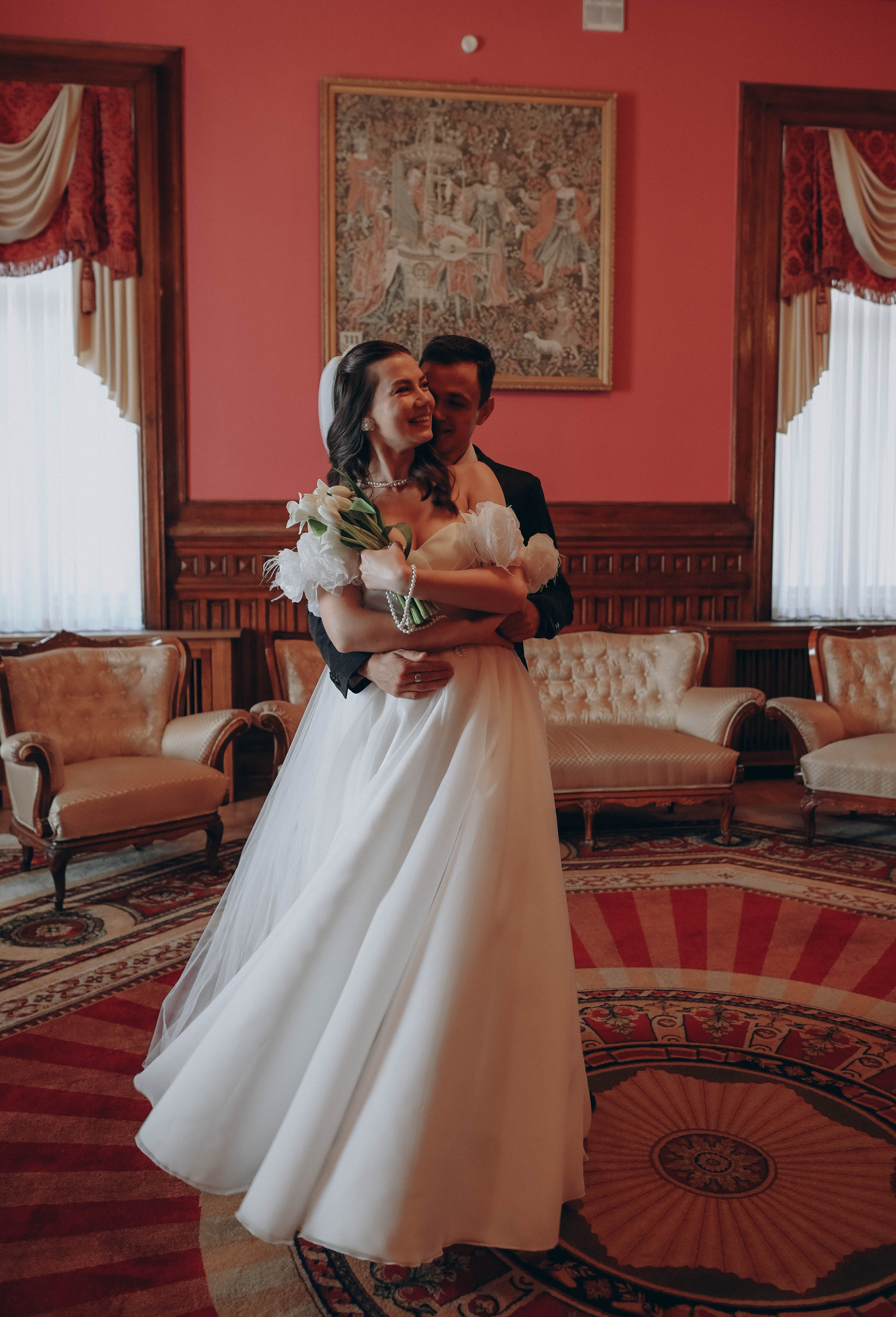 Роспись во 2 дворце. Ксения и Иван. Семейный и свадебный фотограф в Санкт-Петербурге Яна