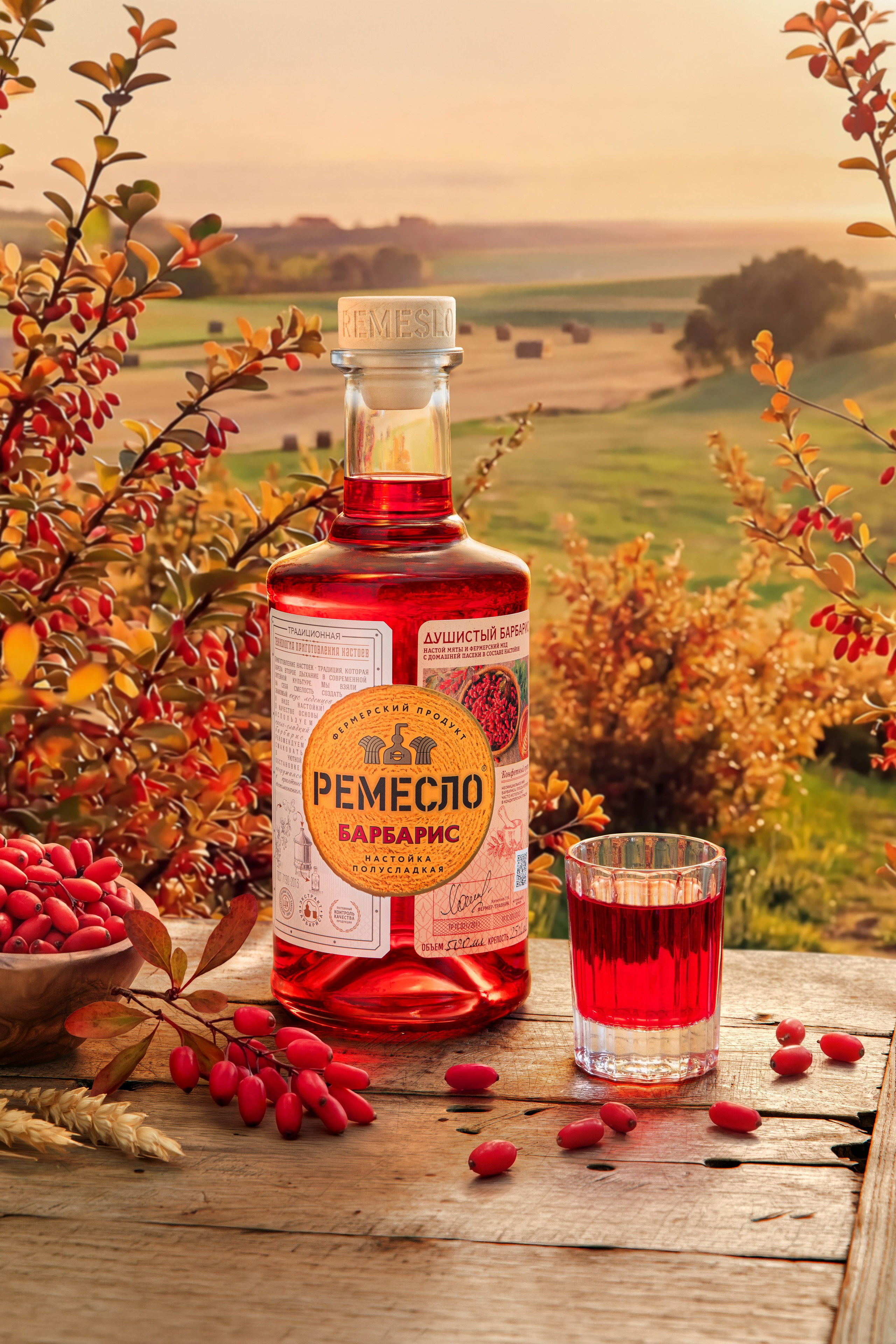 «Ремесло», настойки / Алкогольная Сибирская Группа. Юлия Космо — фуд- и предметный фотограф, Москва