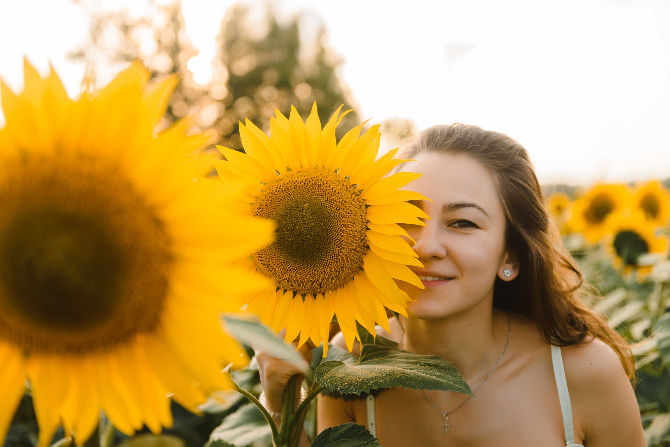 Фотосессия в подсолнухах. Свадебный фотограф в Тамбове Андрей Шаталов