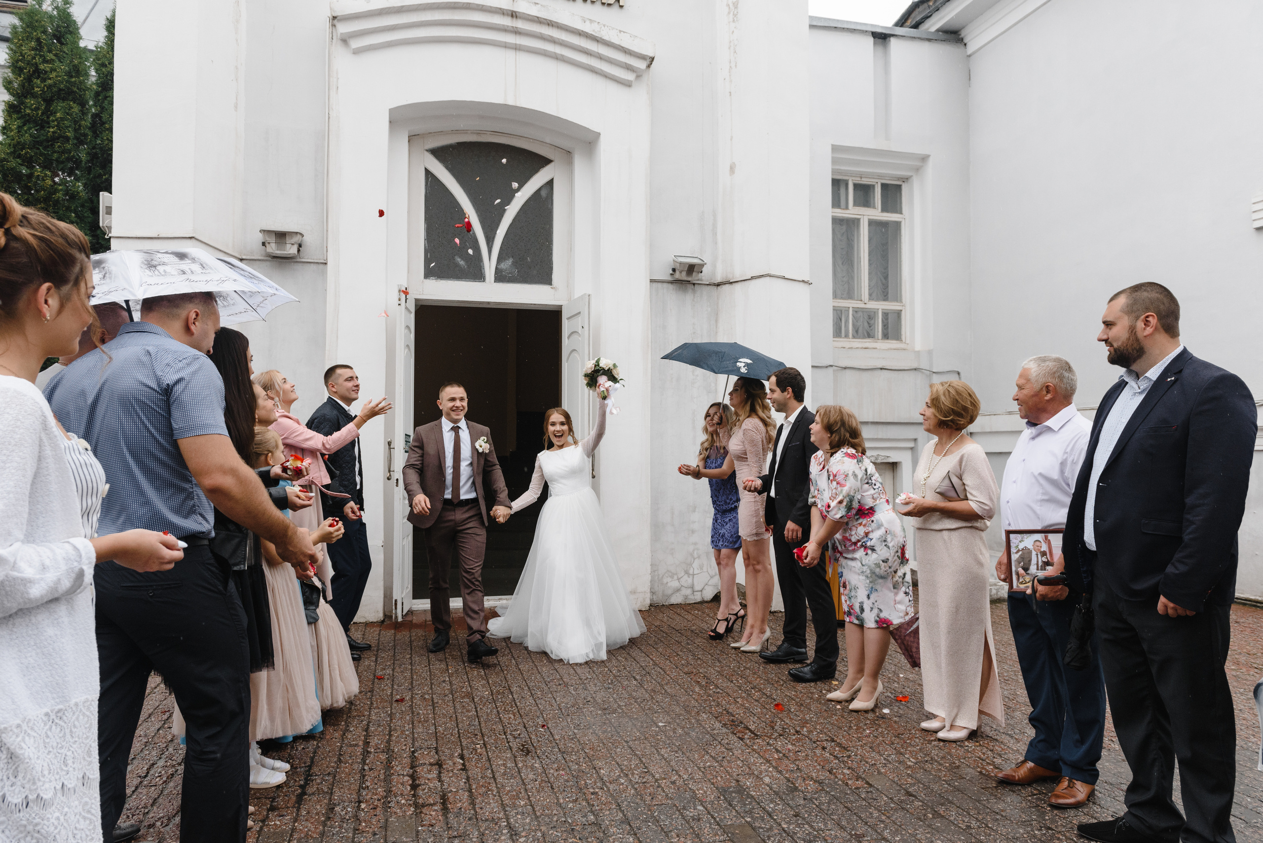 Фотосессия в дождь. Свадебный фотограф в Тамбове Андрей Шаталов