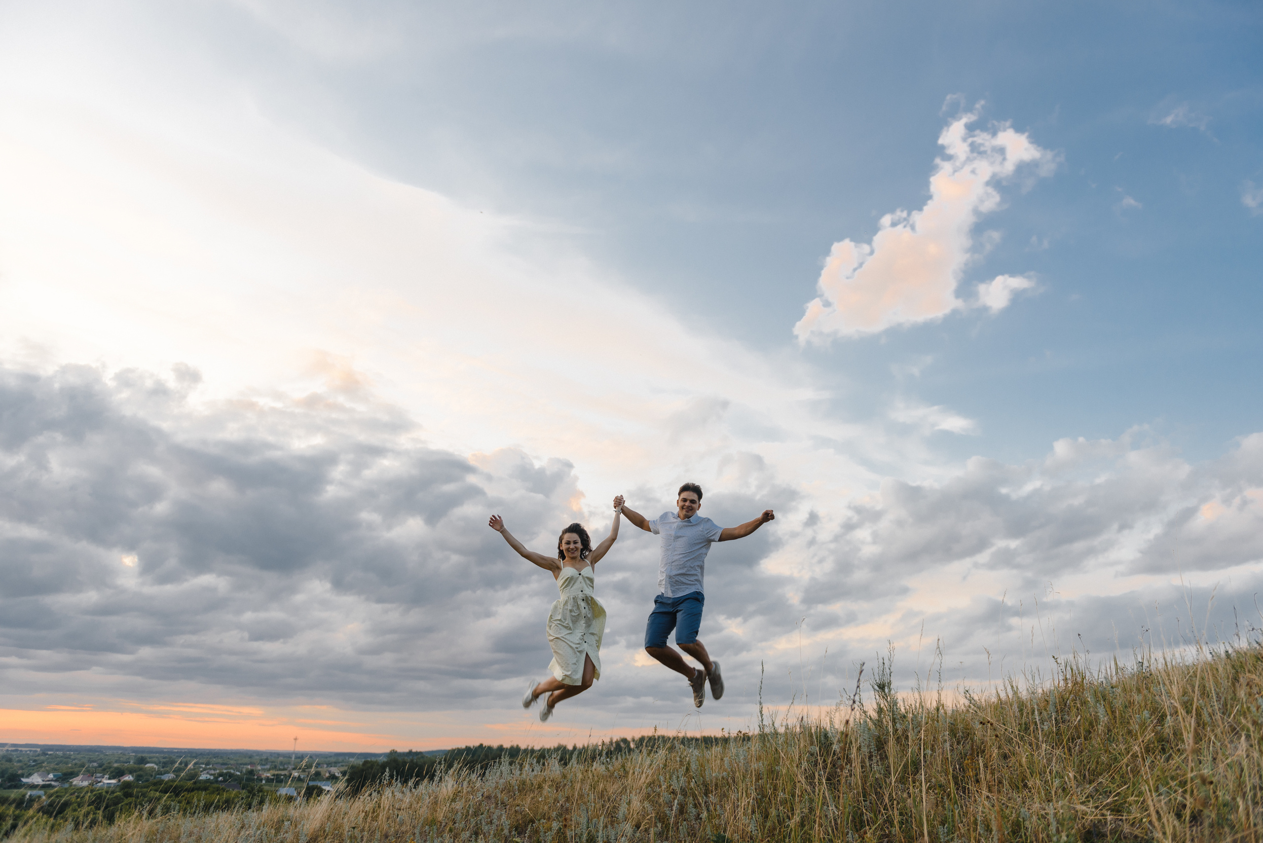 Фотосессия в подсолнухах. Свадебный фотограф в Тамбове Андрей Шаталов