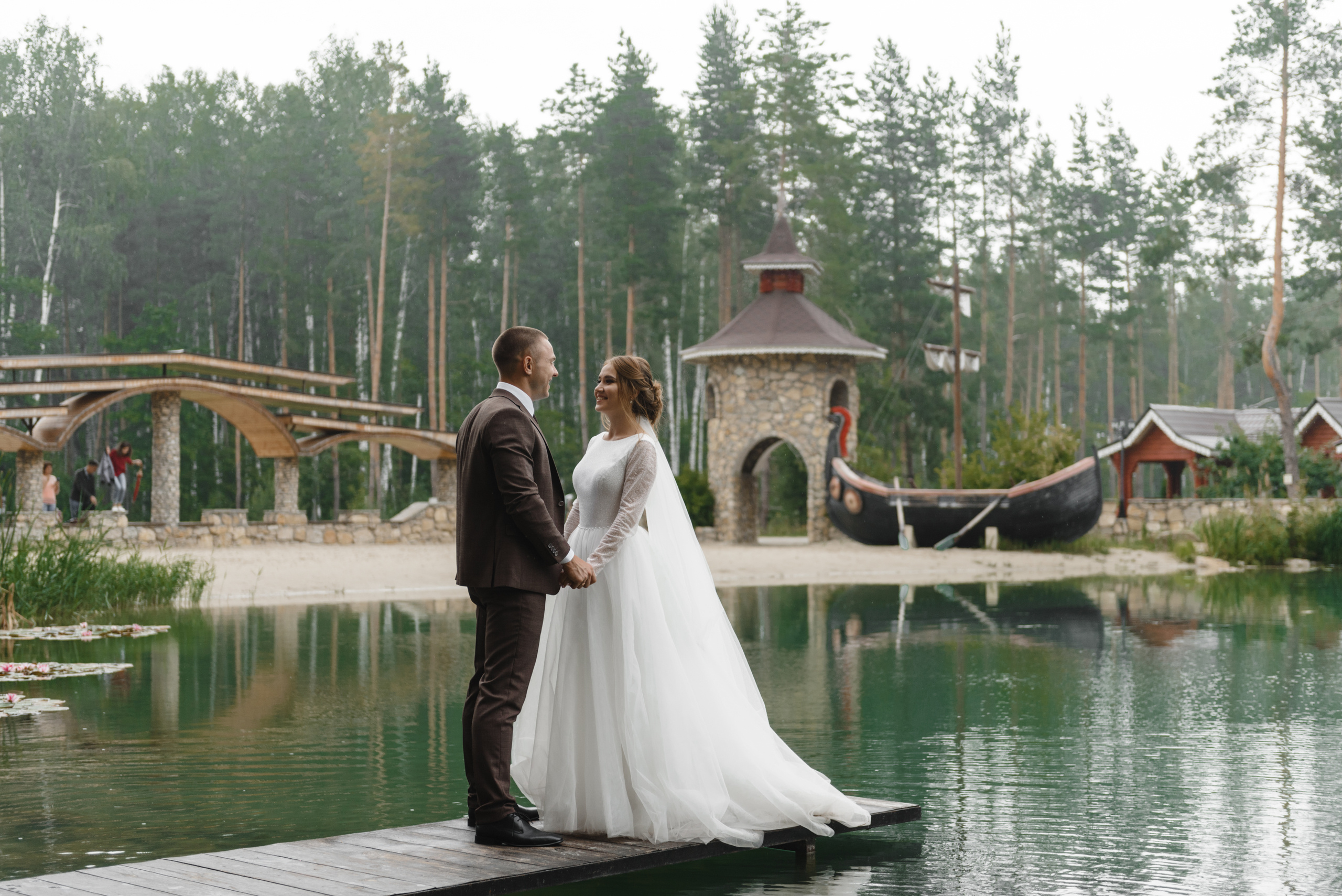 Фотосессия в дождь. Свадебный фотограф в Тамбове Андрей Шаталов