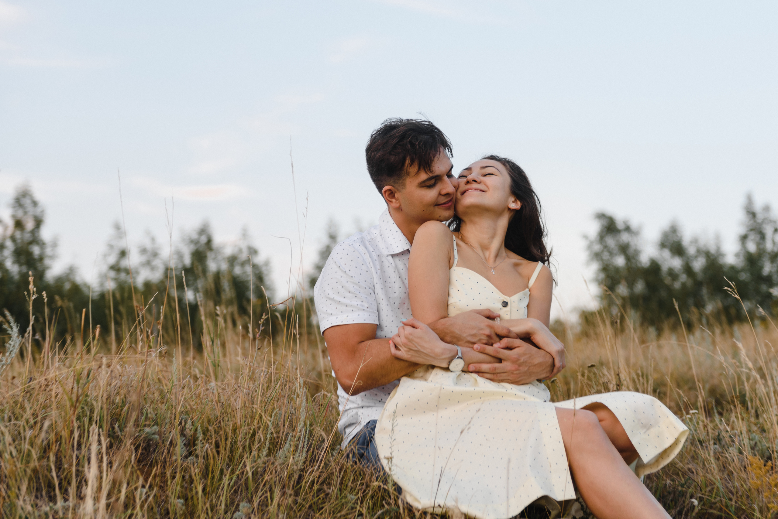 Фотосессия в подсолнухах. Свадебный фотограф в Тамбове Андрей Шаталов