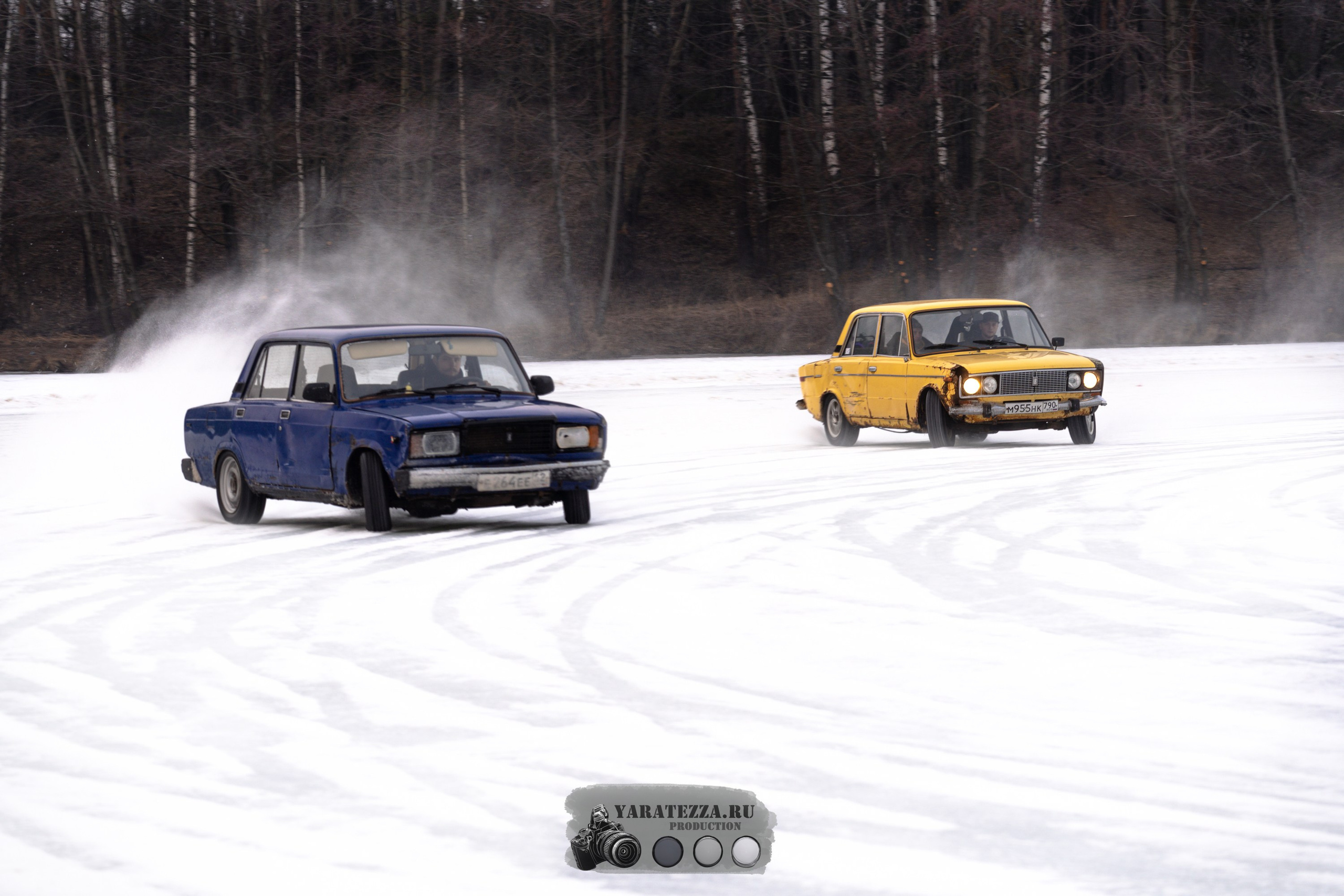 Тренировочный день на ледовой трассе. Yaratezza production