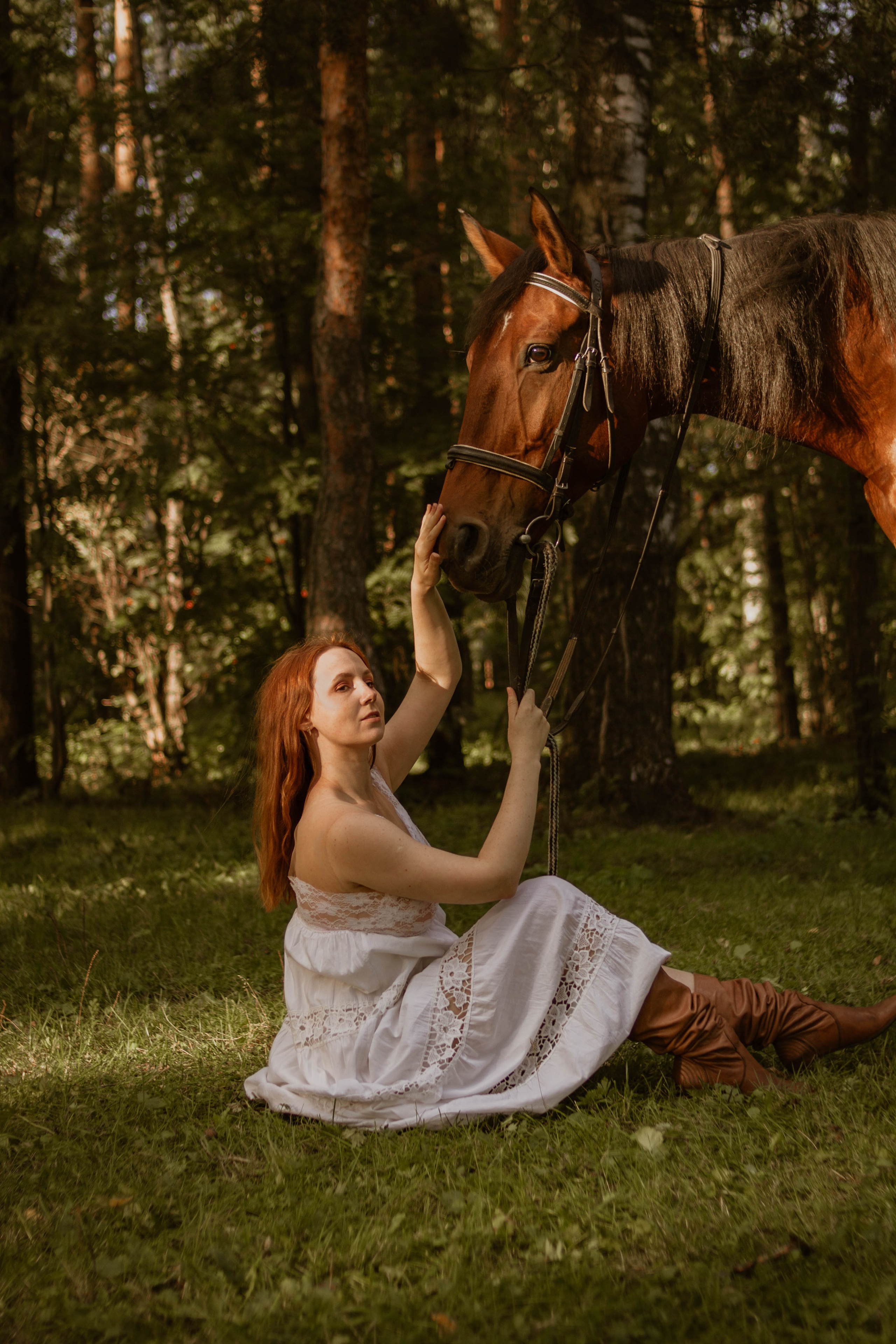 С лошадкой. Создадим шедевр? Виталина и её фотоискусство