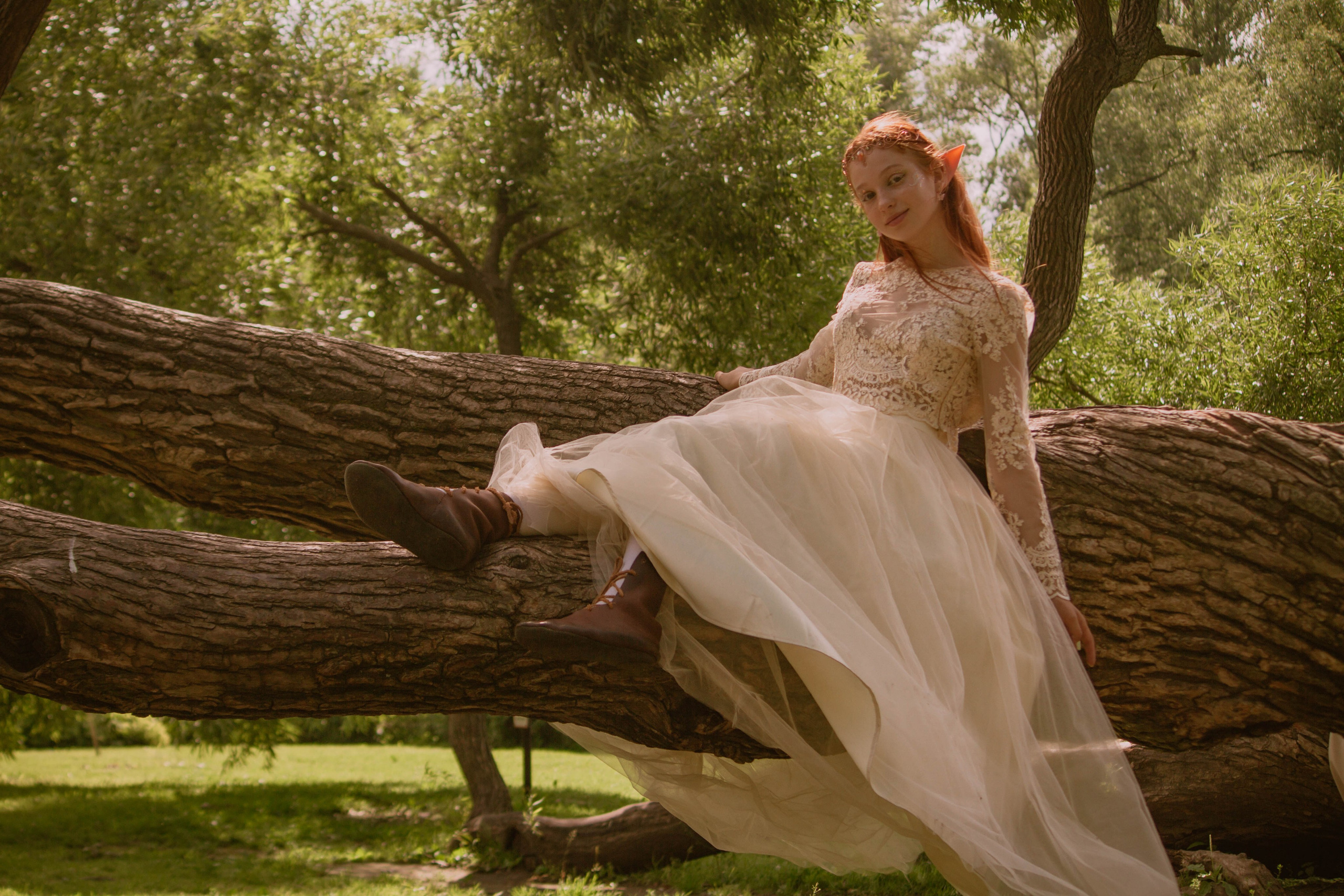 В саду. Создадим шедевр? Виталина и её фотоискусство