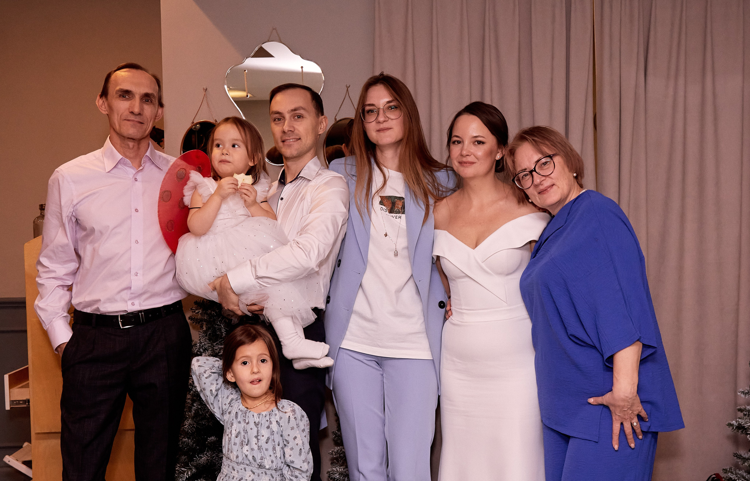 Свадебный репортаж с семьей