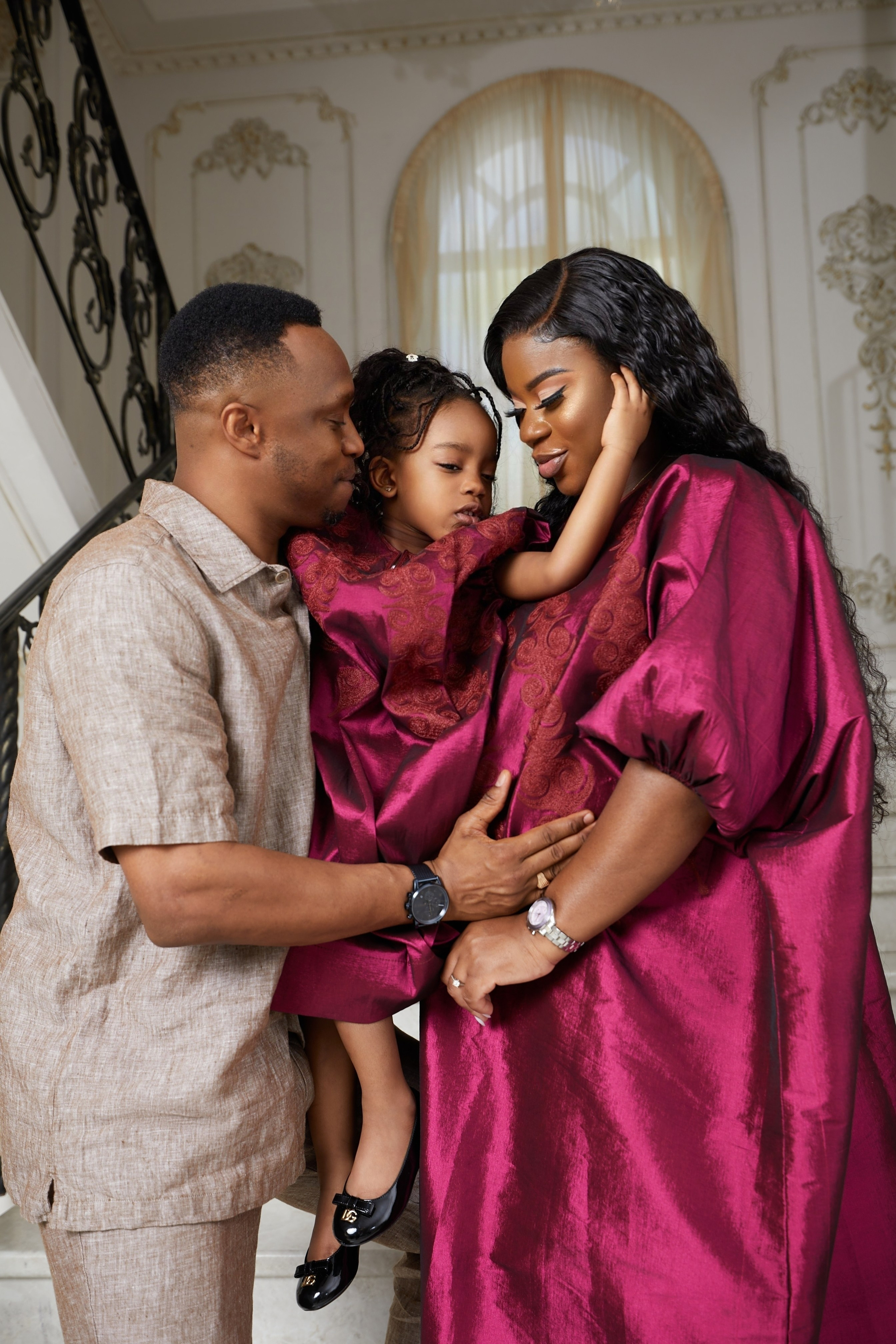 Съёмка в студии — (Омолола, Элизабет, Кингсли). Фотограф в Москве — Максим Тарасенко