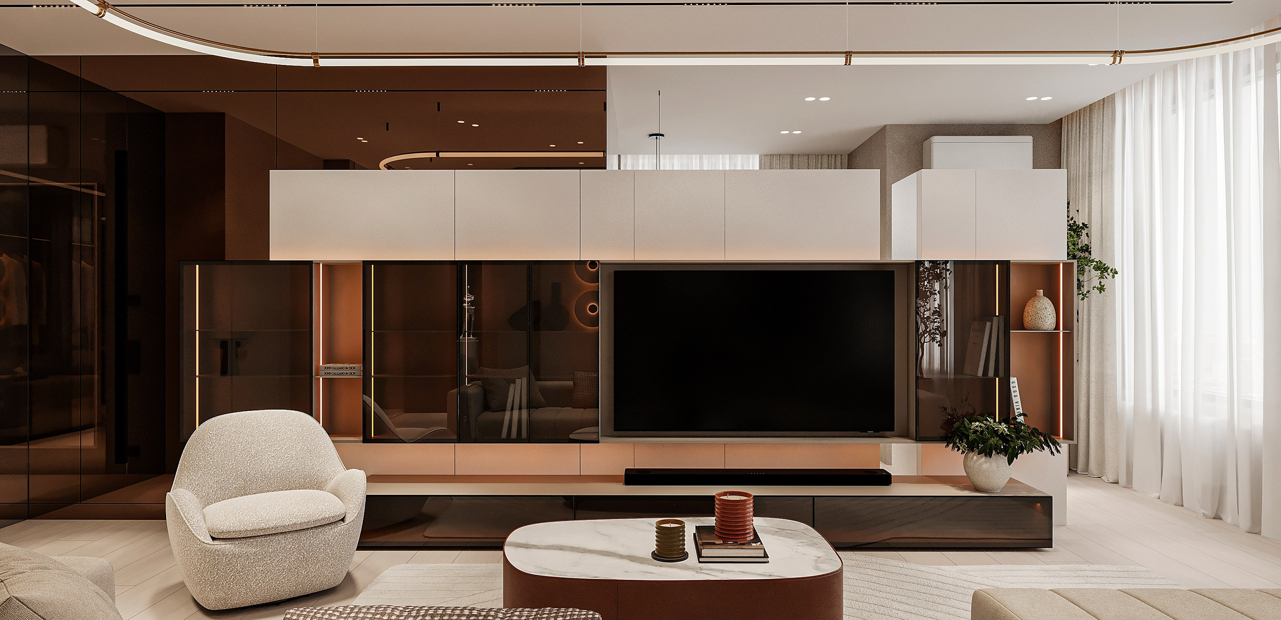 SILENT BEIGE. Дизайн интерьера. Архитектура. MODELLISTA ARCHITECTS