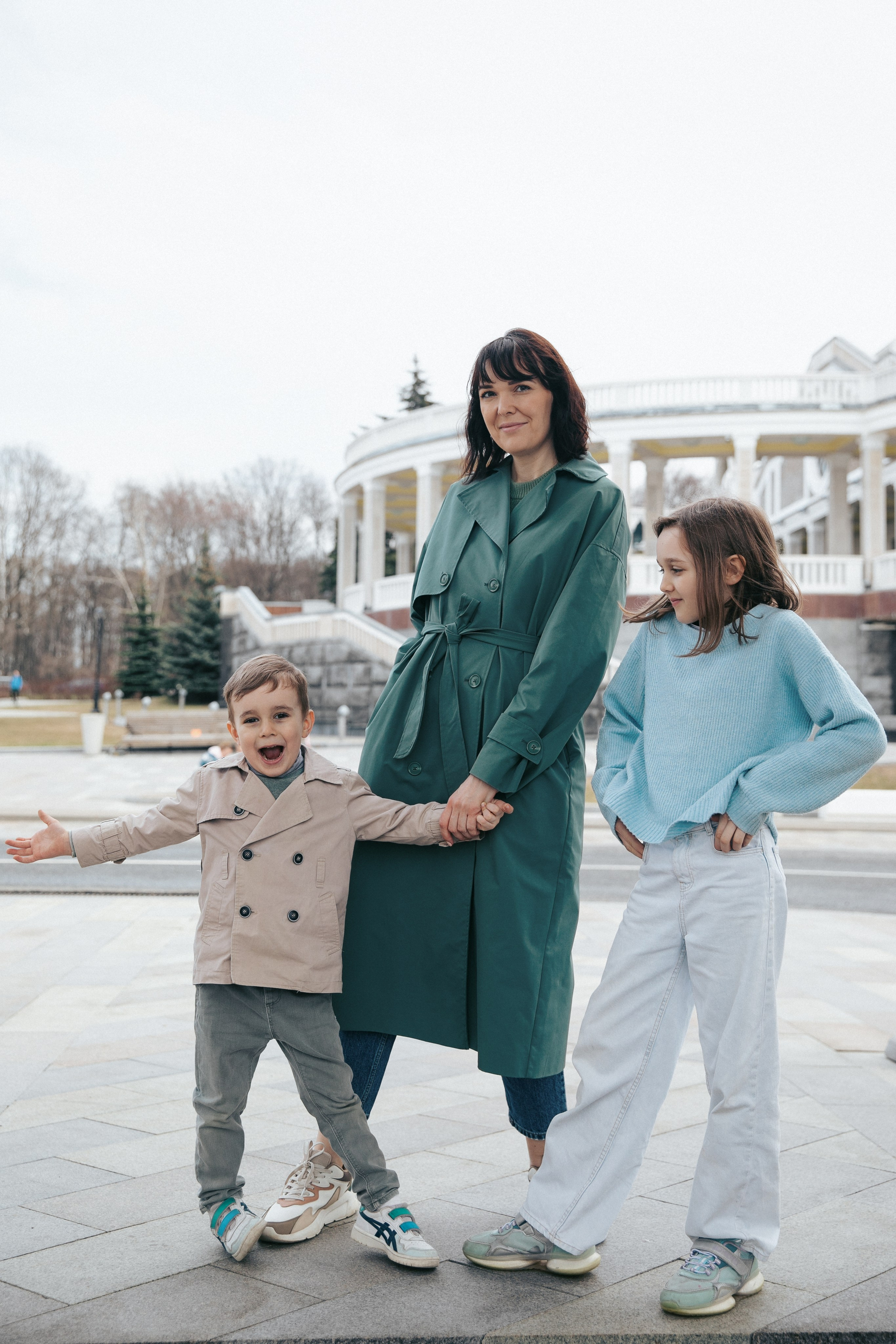 Семейная фотопрогулка. Фотограф в Москве Шаганова Нина