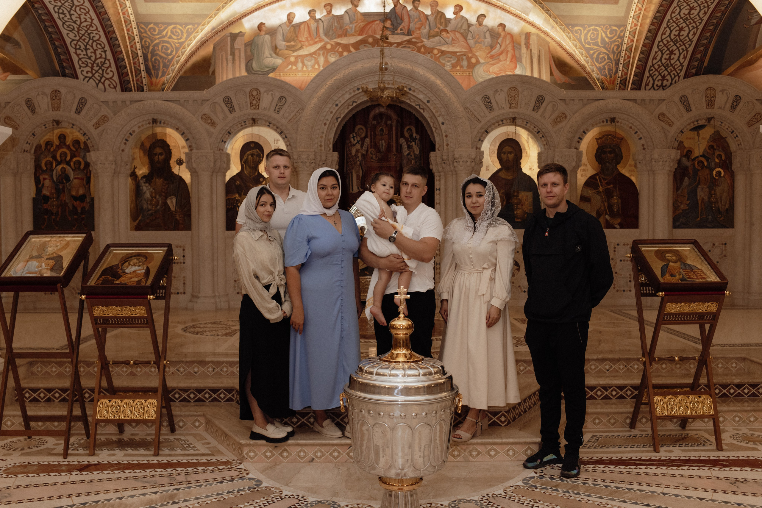 Крещение Киры. Семейный и свадебный фотограф в Челябинске Мария Леонтьева