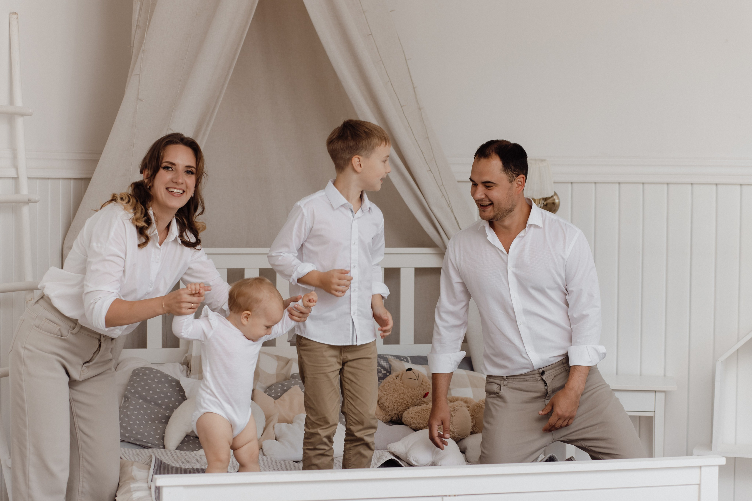 Для четверых. Семейный и свадебный фотограф в Челябинске Мария Леонтьева