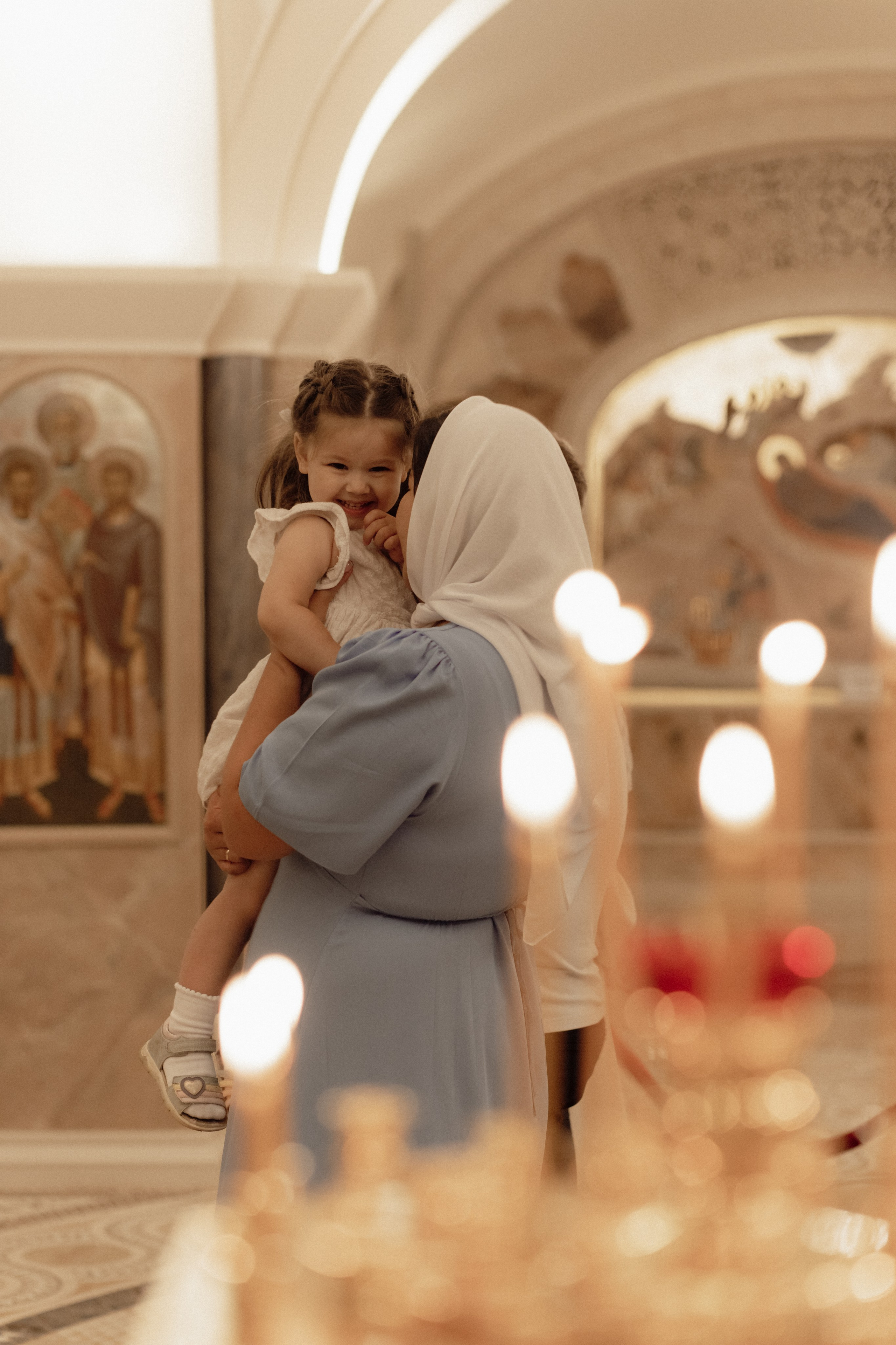 Крещение Киры. Семейный и свадебный фотограф в Челябинске Мария Леонтьева