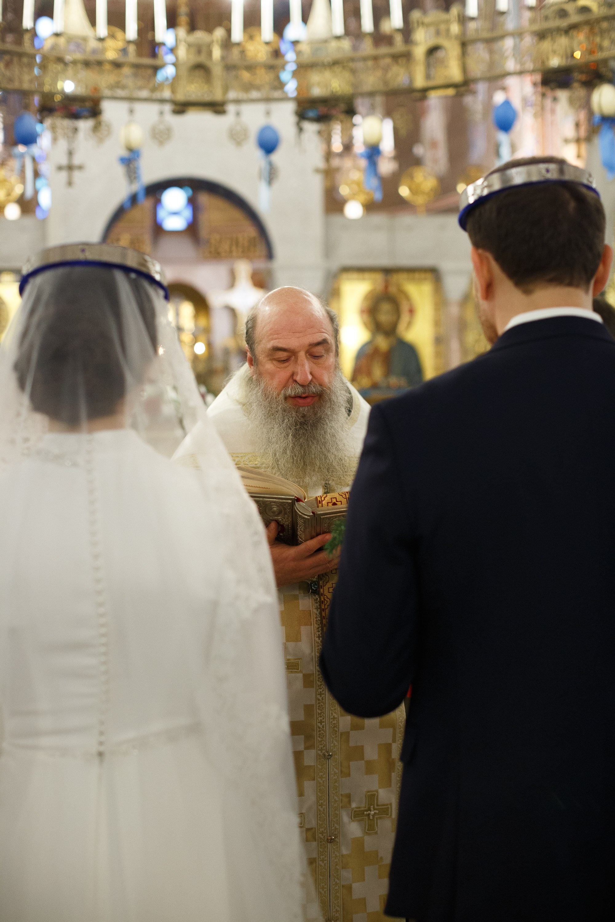 Венчание в храме Покрова Пресвятой Богородицы в Ясенево