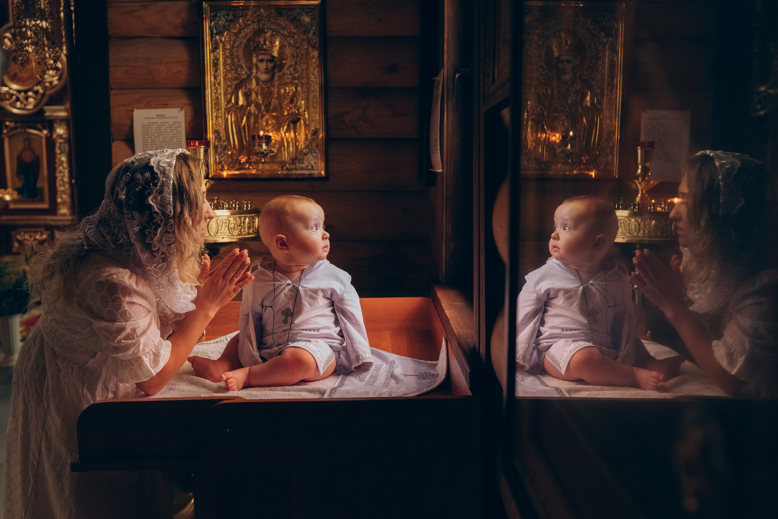 Таинство крещения. Фотограф Исламова Лилия, Смоленск