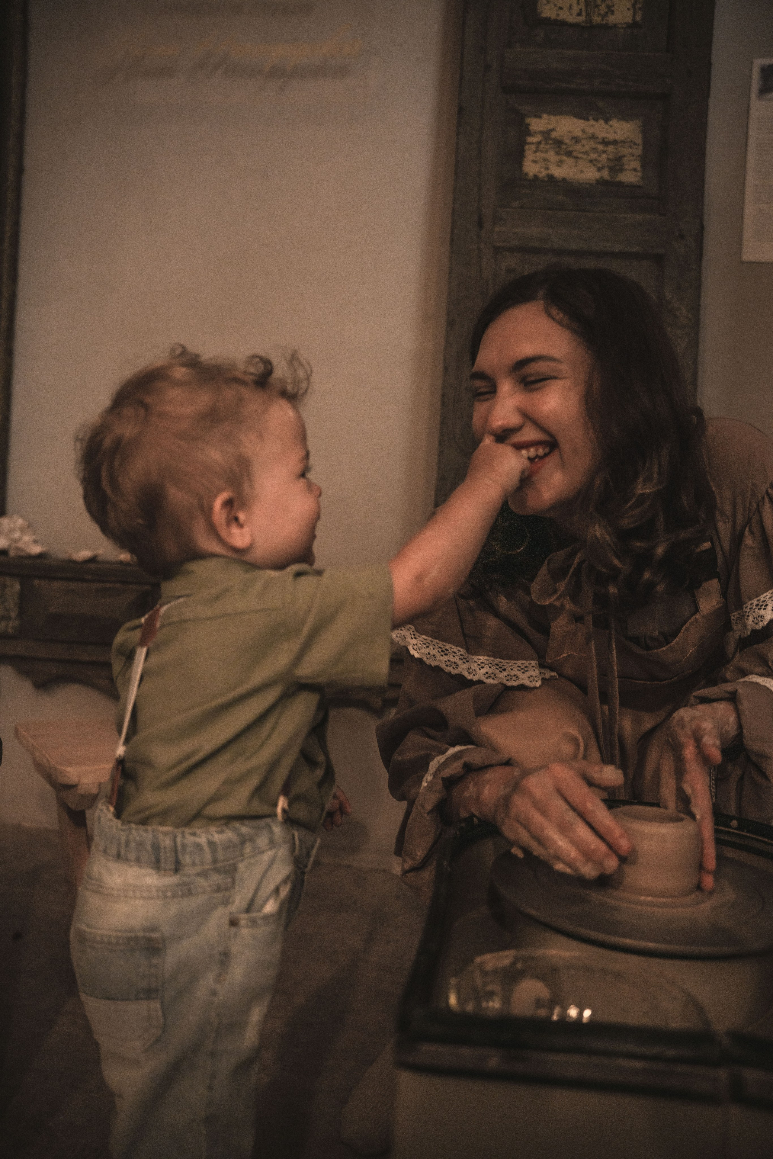 В гончарной. Семейный фотограф в Омске Александра Яровикова