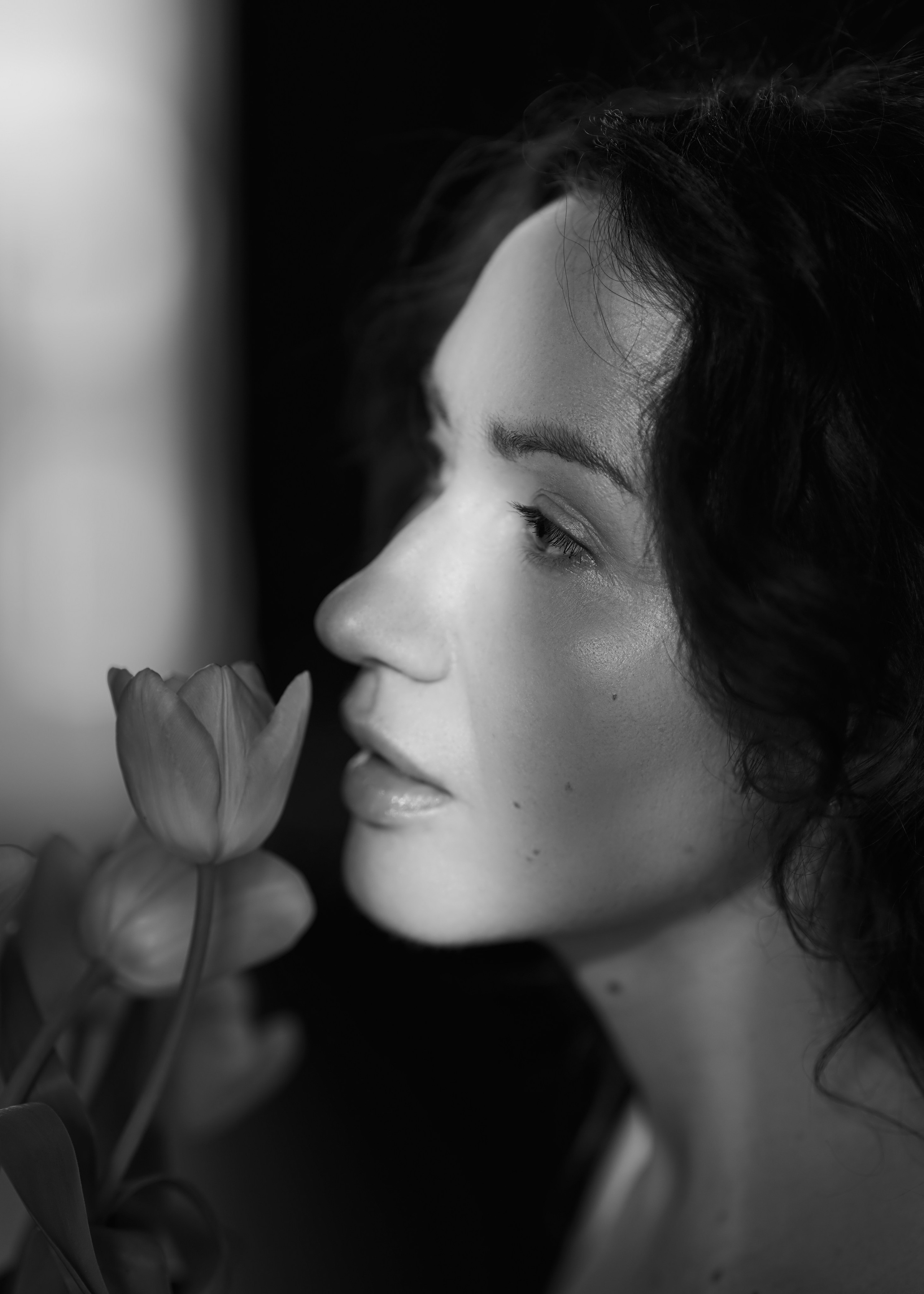 Художественная съемка с цветами в Калуге