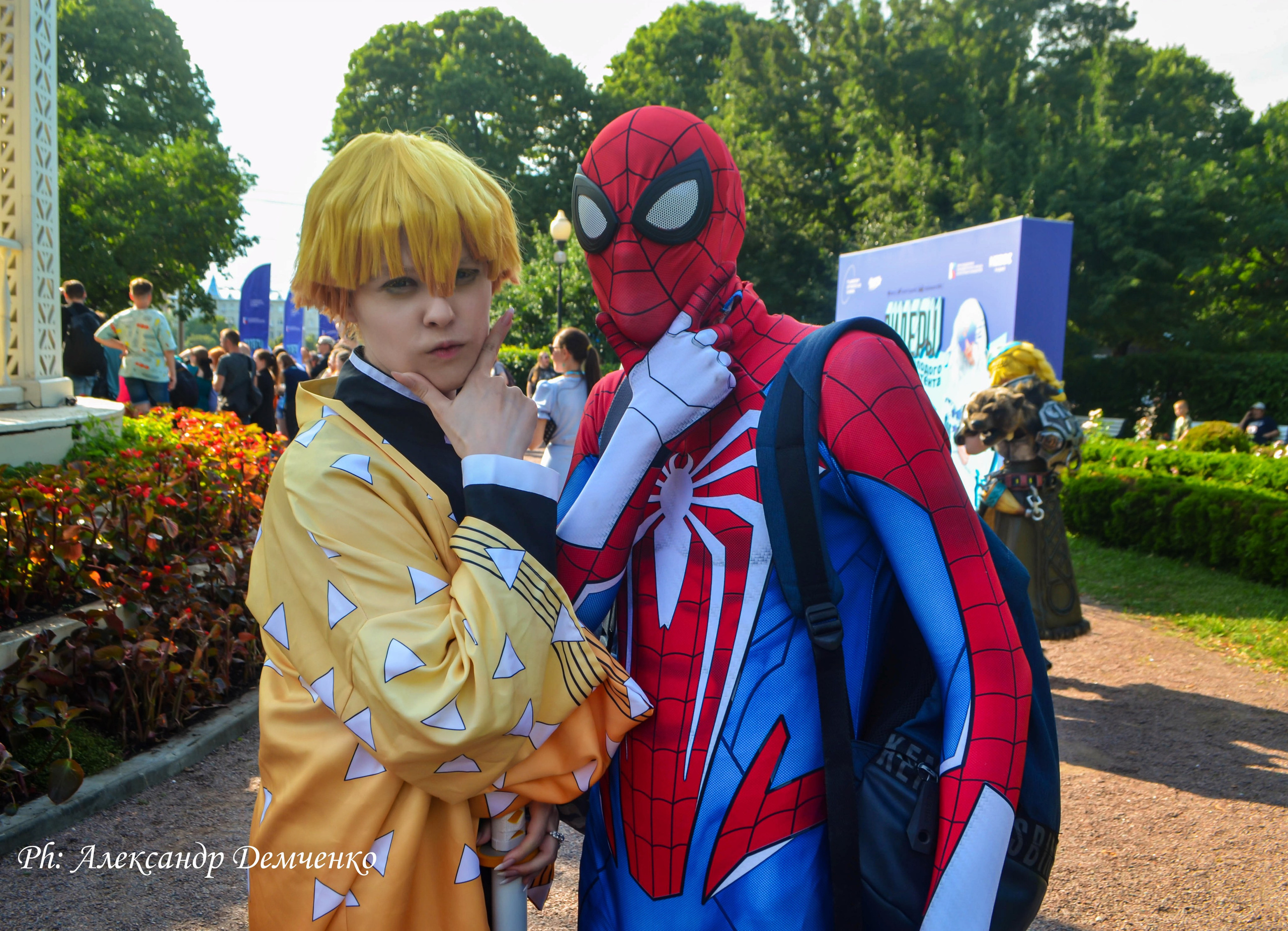 Фотосессия в Парке Горького на Лидеры молодого контента