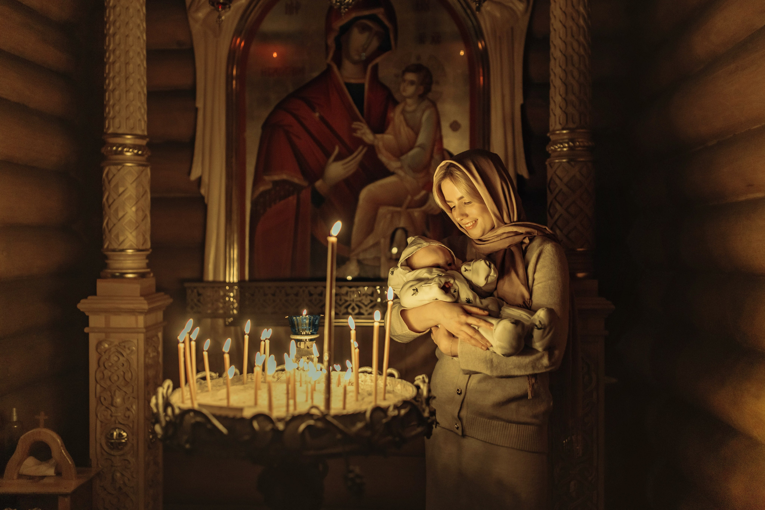 Крещение Эмилии, храм Святой Троицы, ноябрь 25