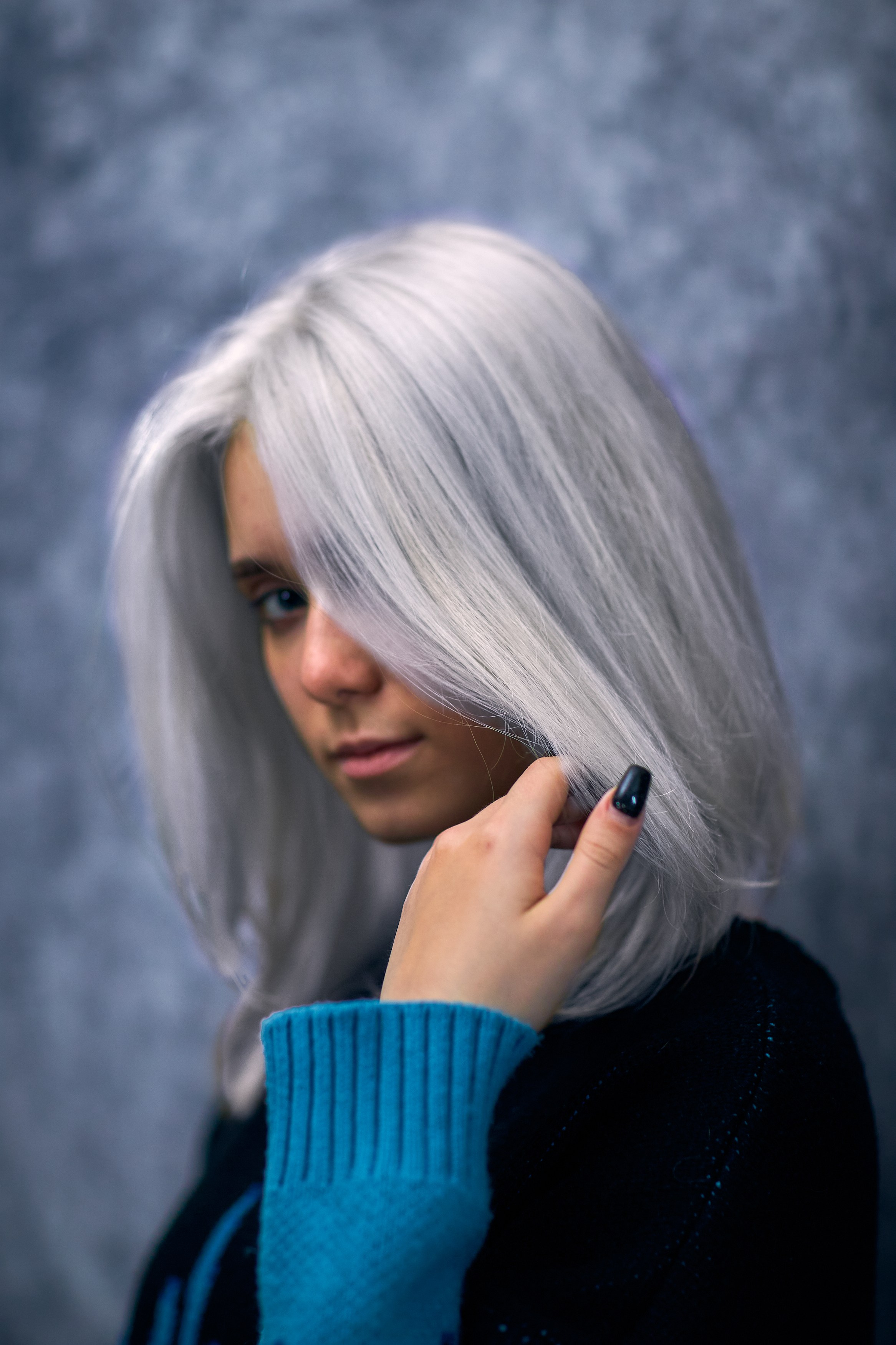 Арктическая ночь. Пепельный Тотал блонд.