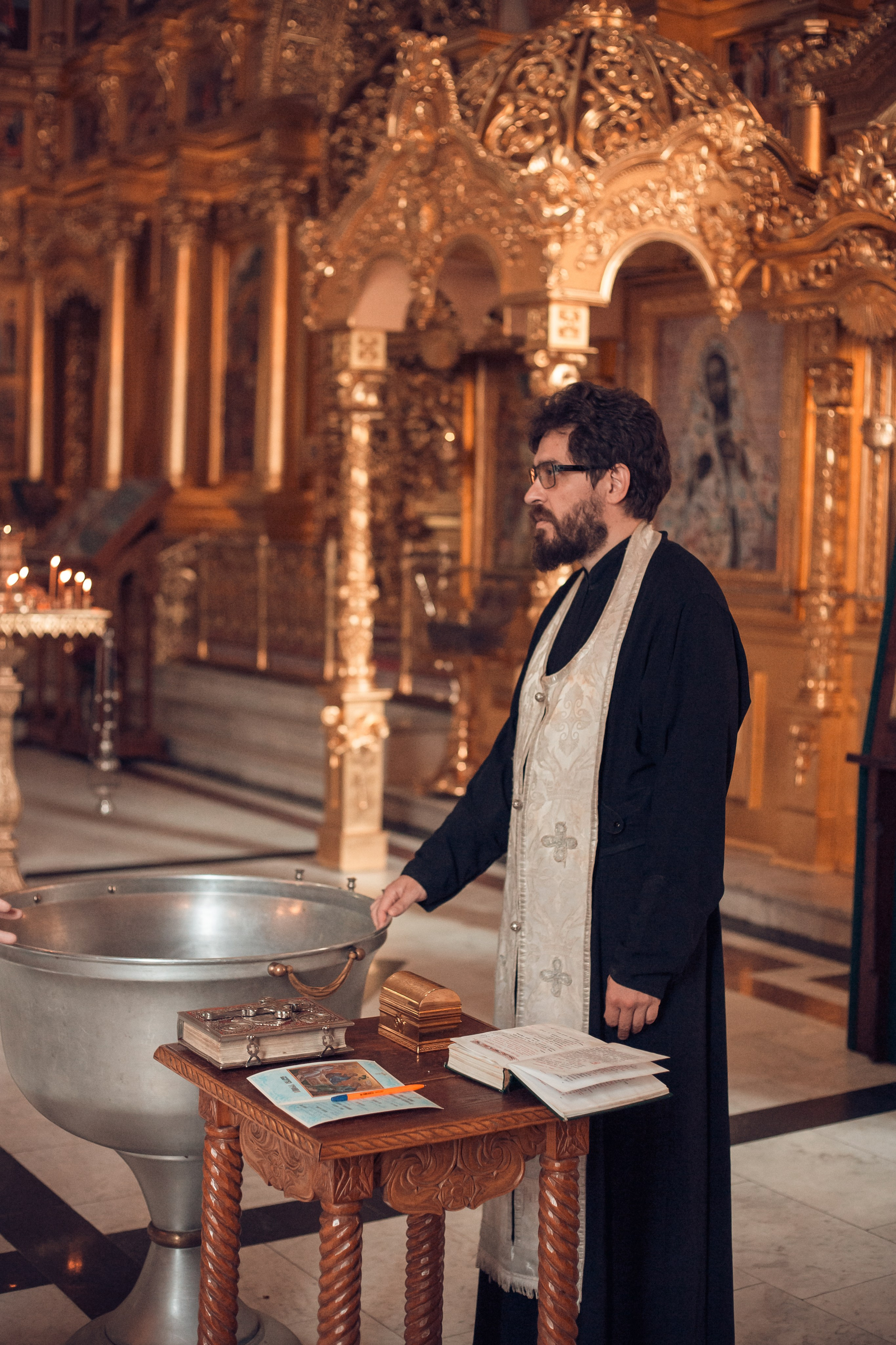 Крещение Татьяны в Свято-Троицком кафедральном соборе Калуги