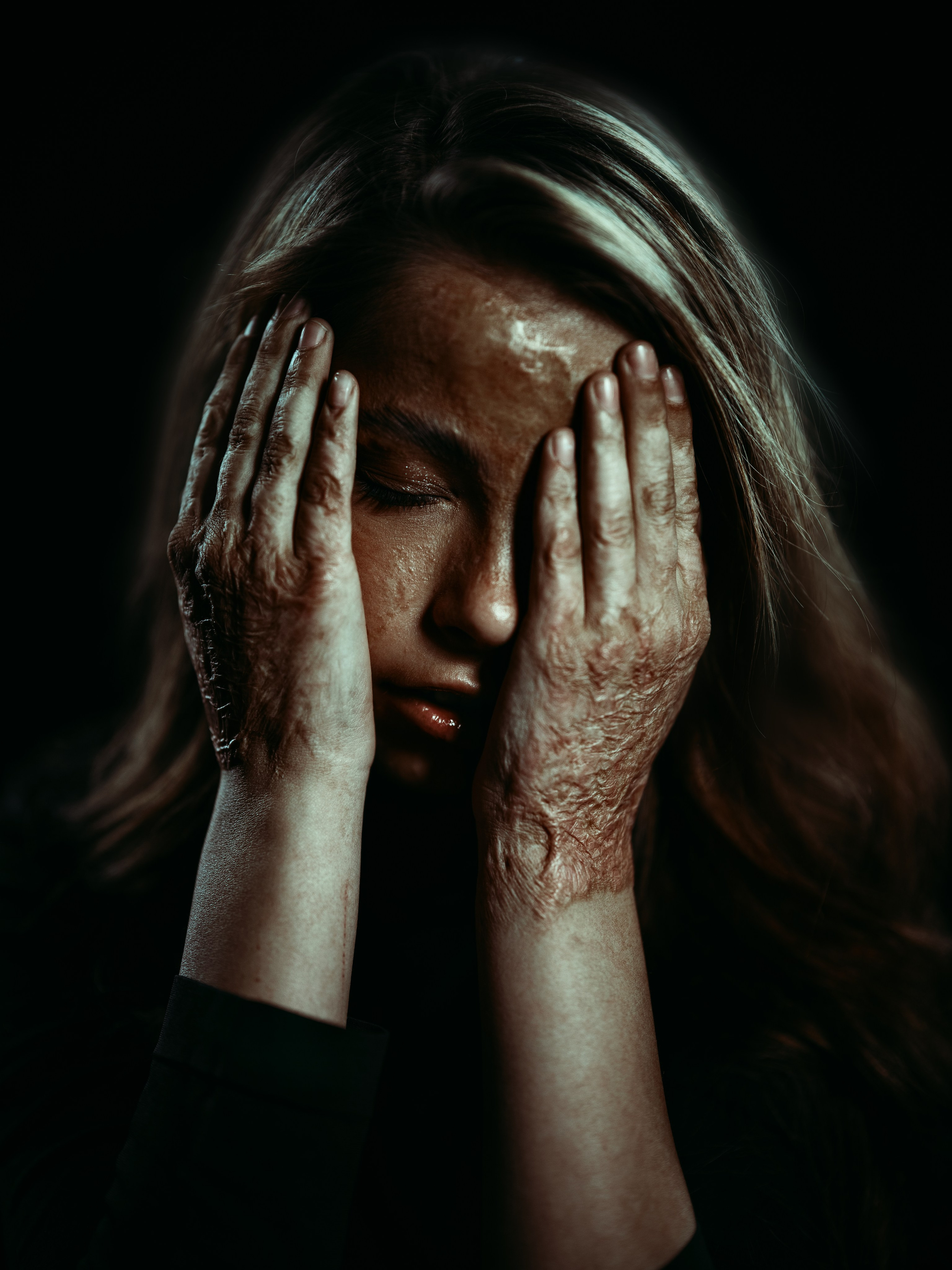 После пожара. Фотограф Олег Сотник