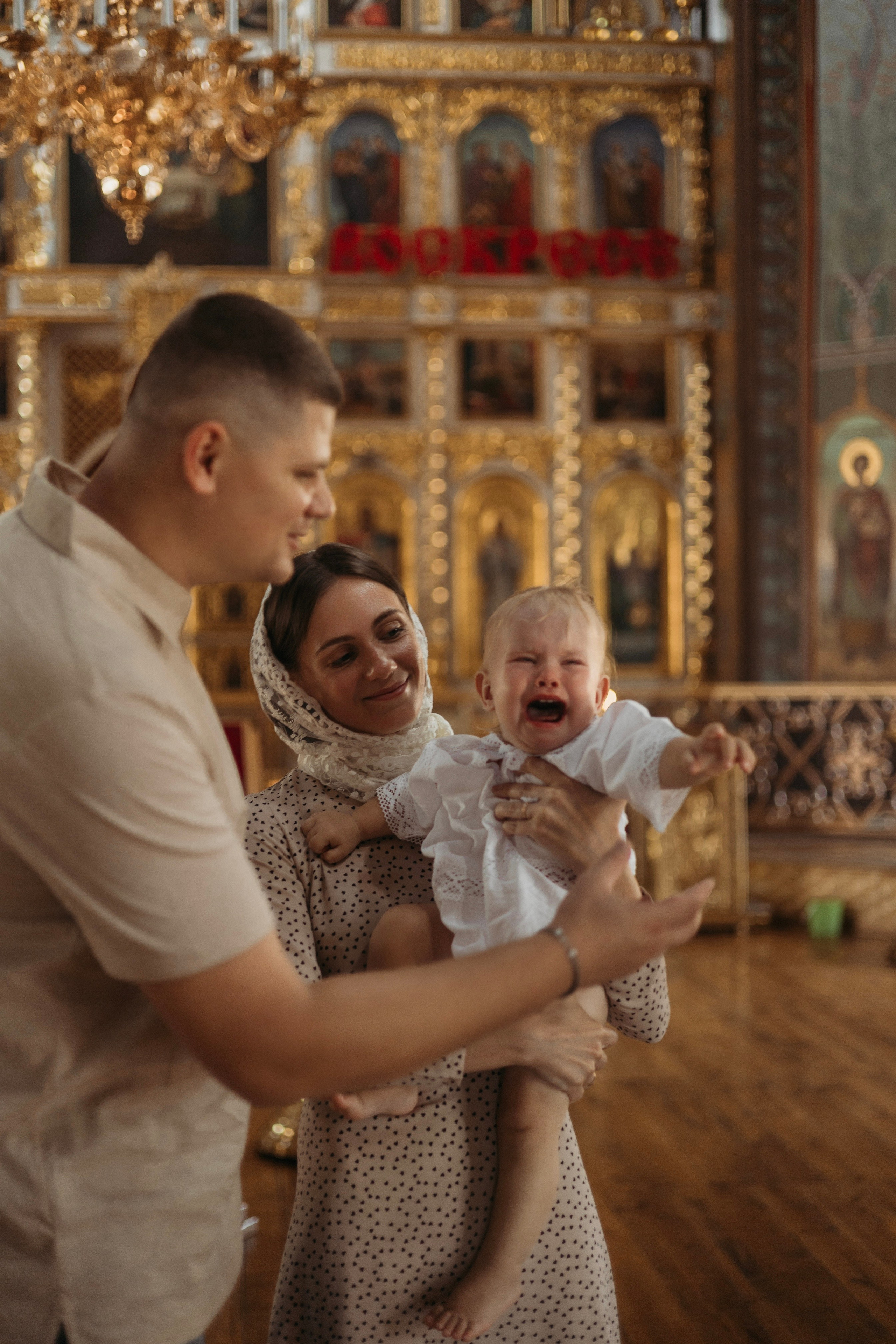 Крещение Варвары. Самый теплый фотограф в Краснодаре Рябоконь Ксения
