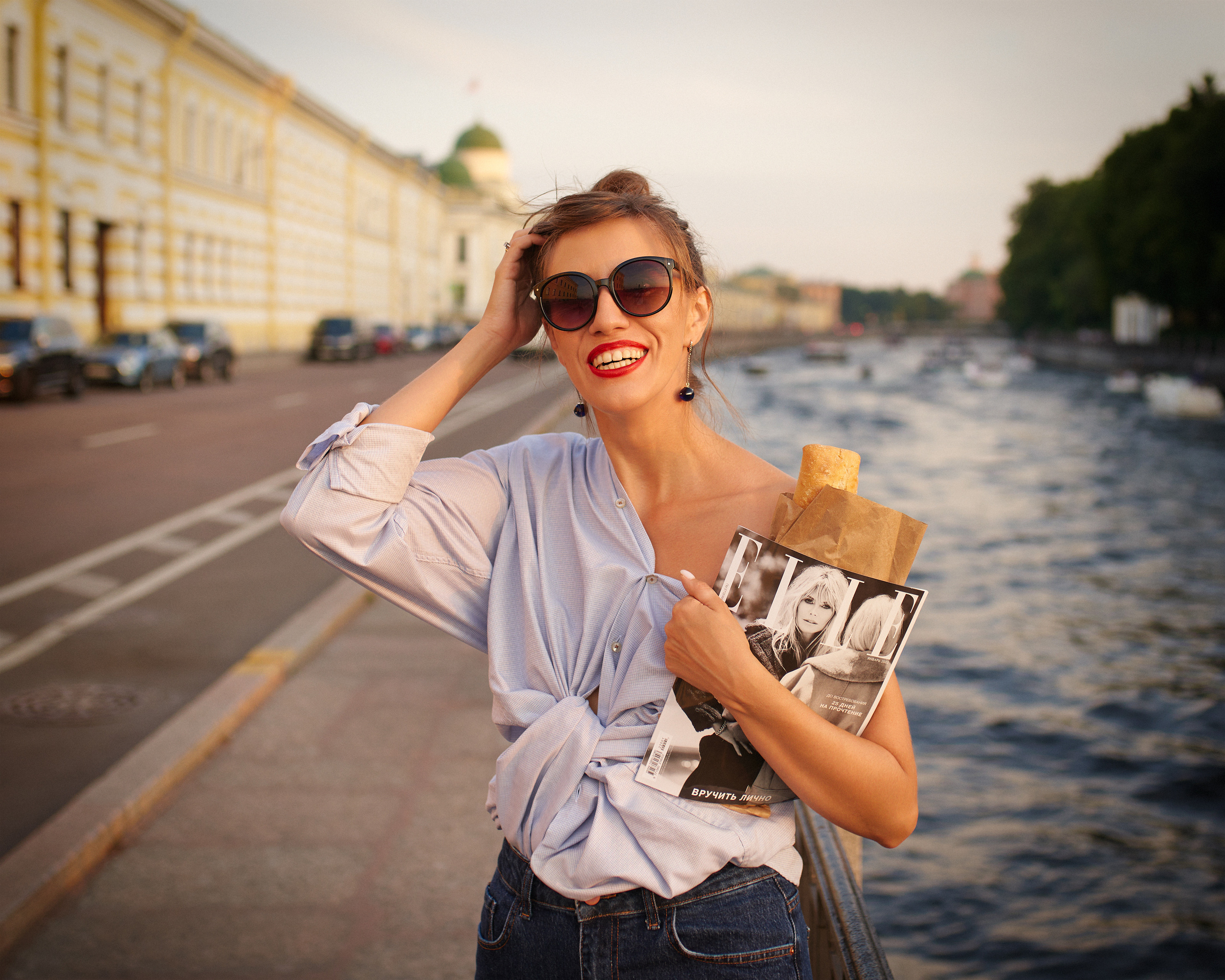 Фотосессия "Француженка в Петербурге". Портретный фотограф в Санкт-Петербурге | Пётр Дёмушкин