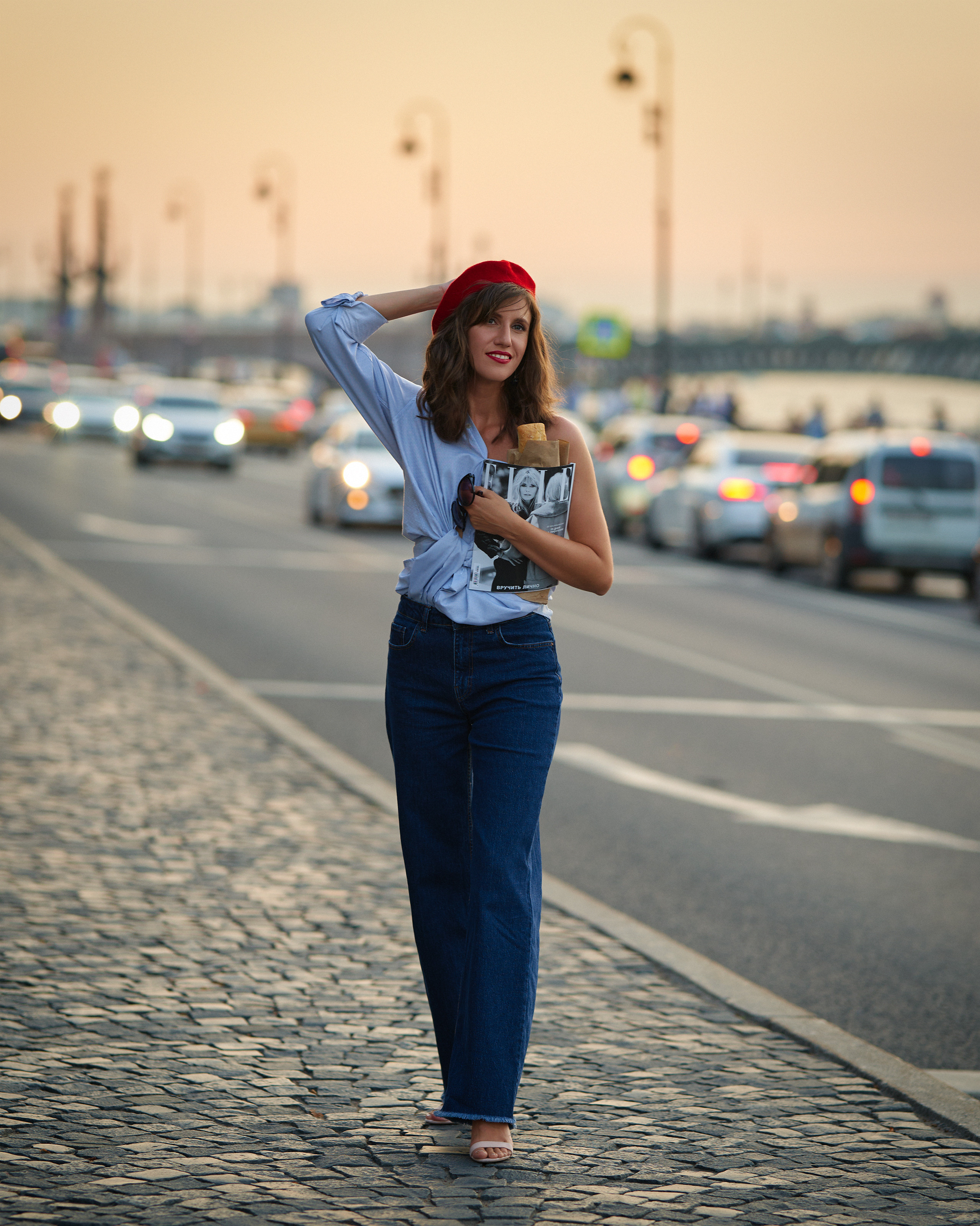 Фотосессия "Француженка в Петербурге". Портретный фотограф в Санкт-Петербурге | Пётр Дёмушкин