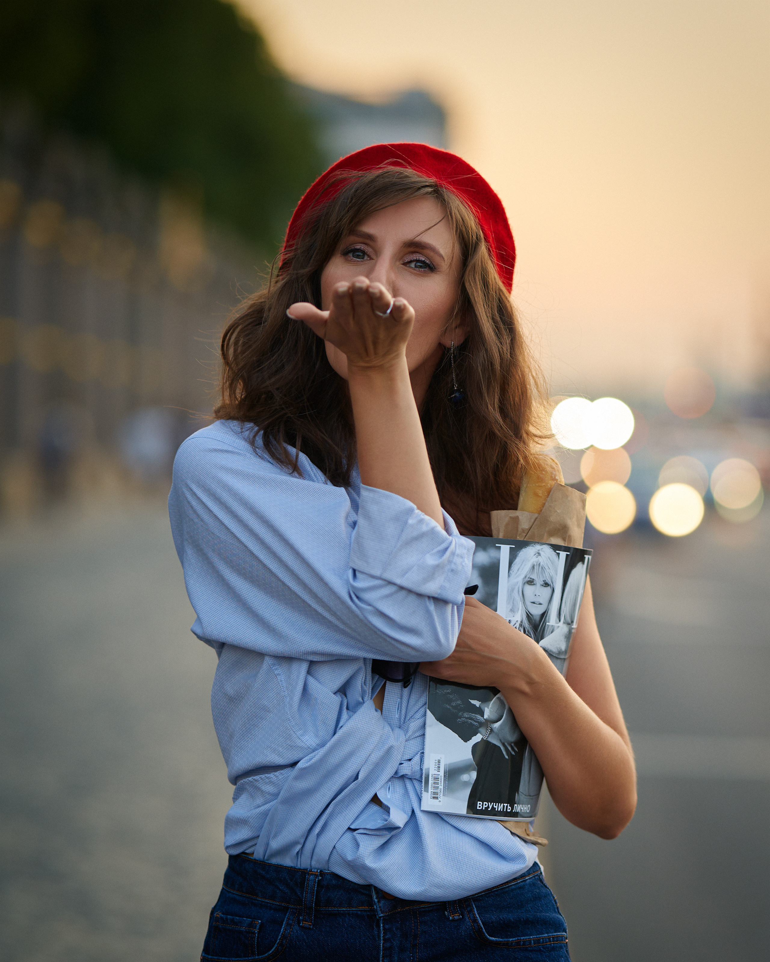 Фотосессия "Француженка в Петербурге". Портретный фотограф в Санкт-Петербурге | Пётр Дёмушкин