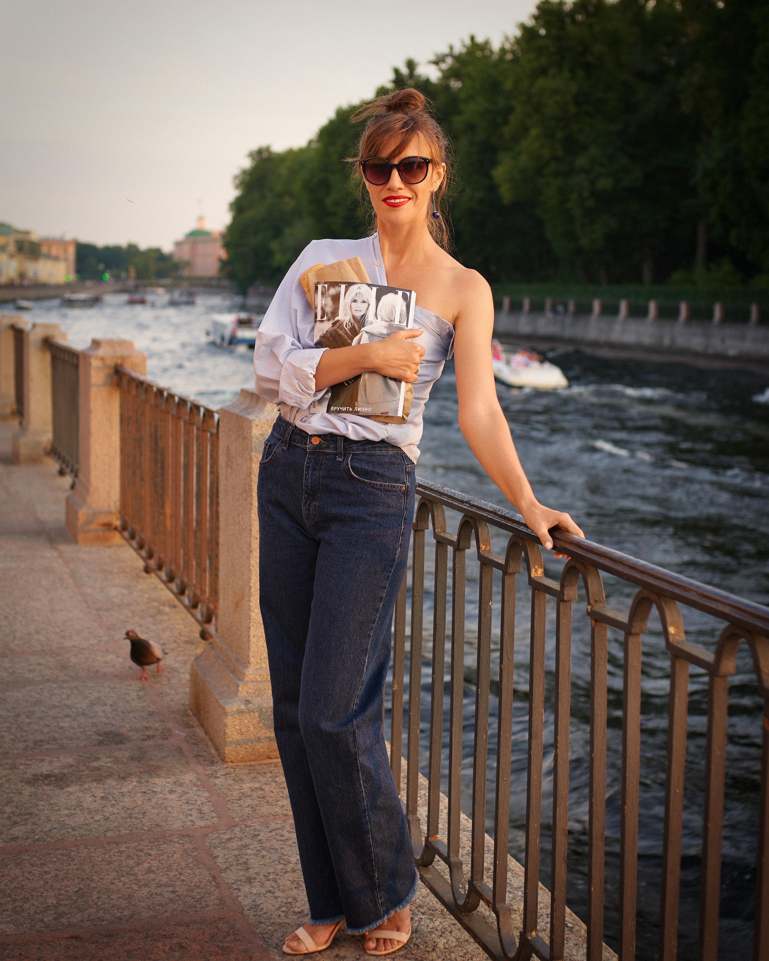 Фотосессия "Француженка в Петербурге". Портретный фотограф в Санкт-Петербурге | Пётр Дёмушкин