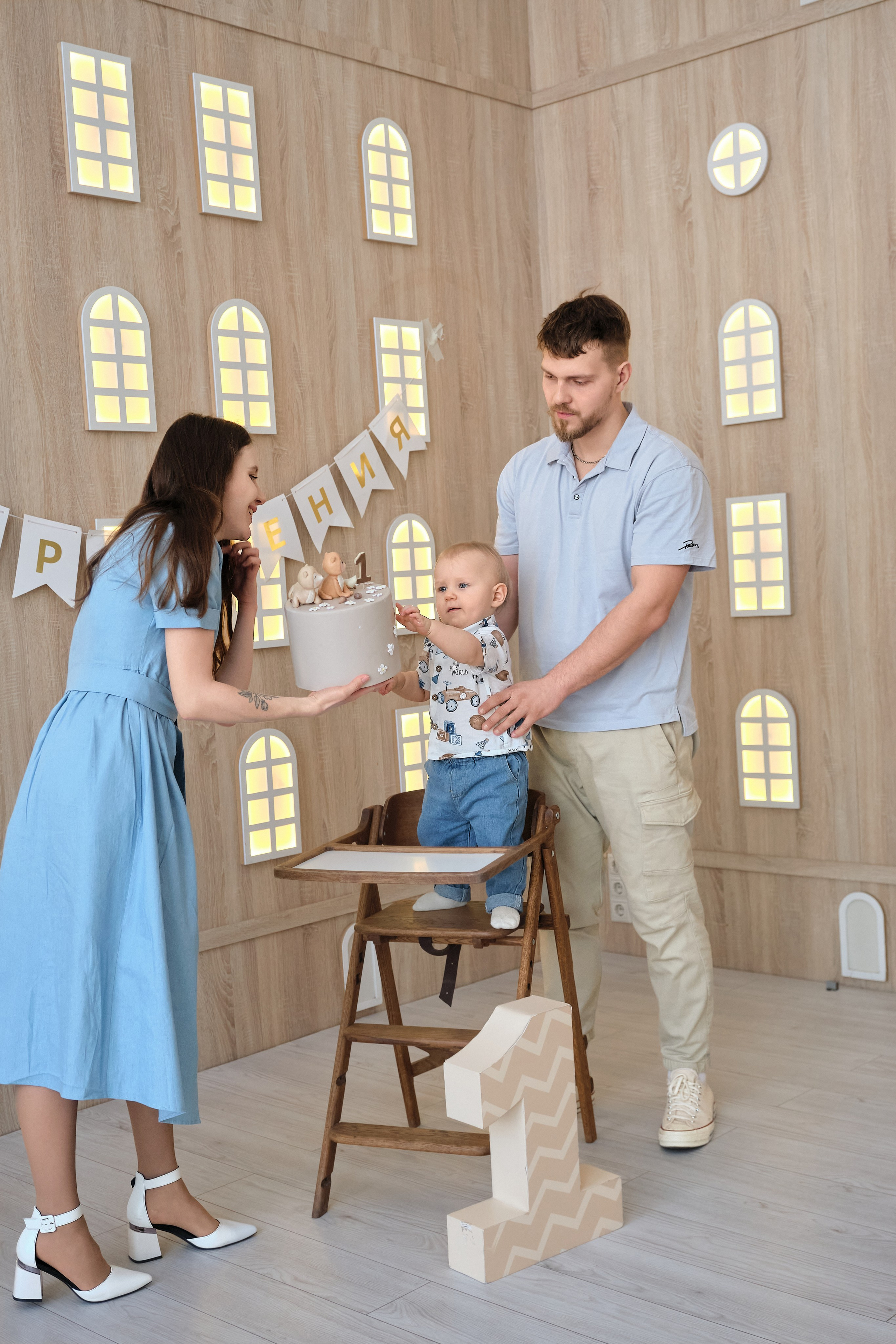 Мирону 1 годик