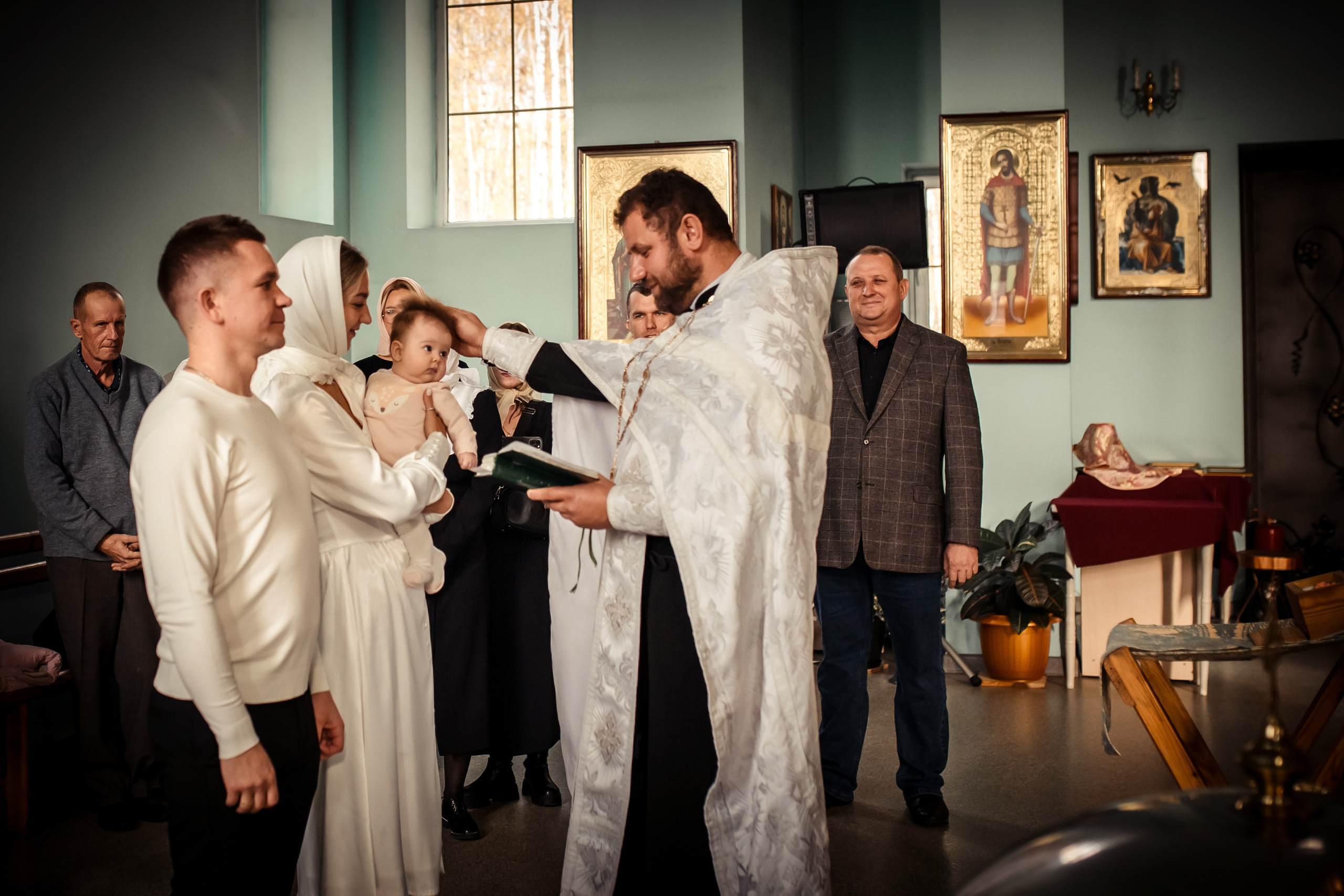 Крещение Верочки