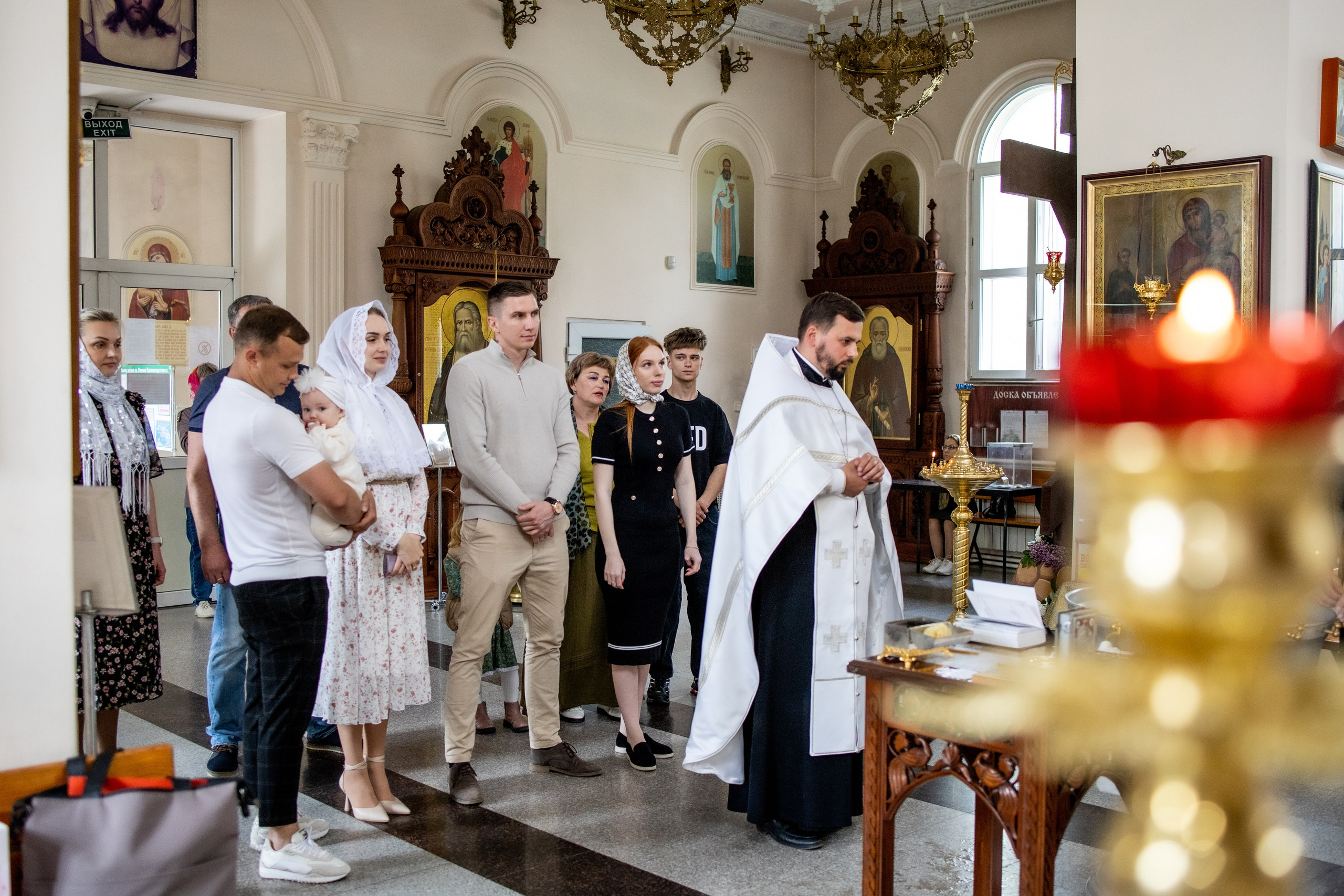 Крещение Софии. Фотограф Надежда Лукьянова