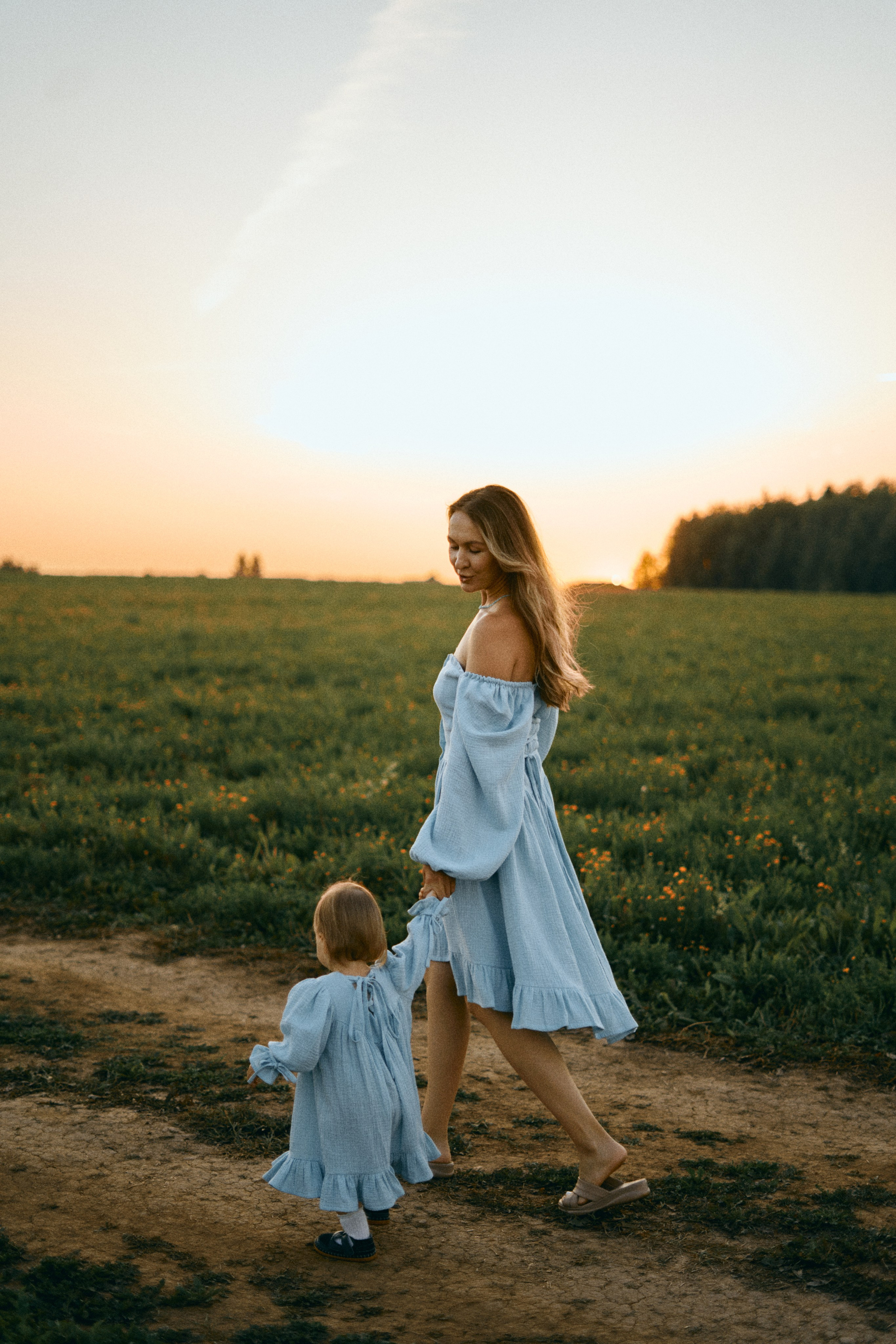 Лето, стирка и закат. Фотограф Киров Анжелика Некрасова
