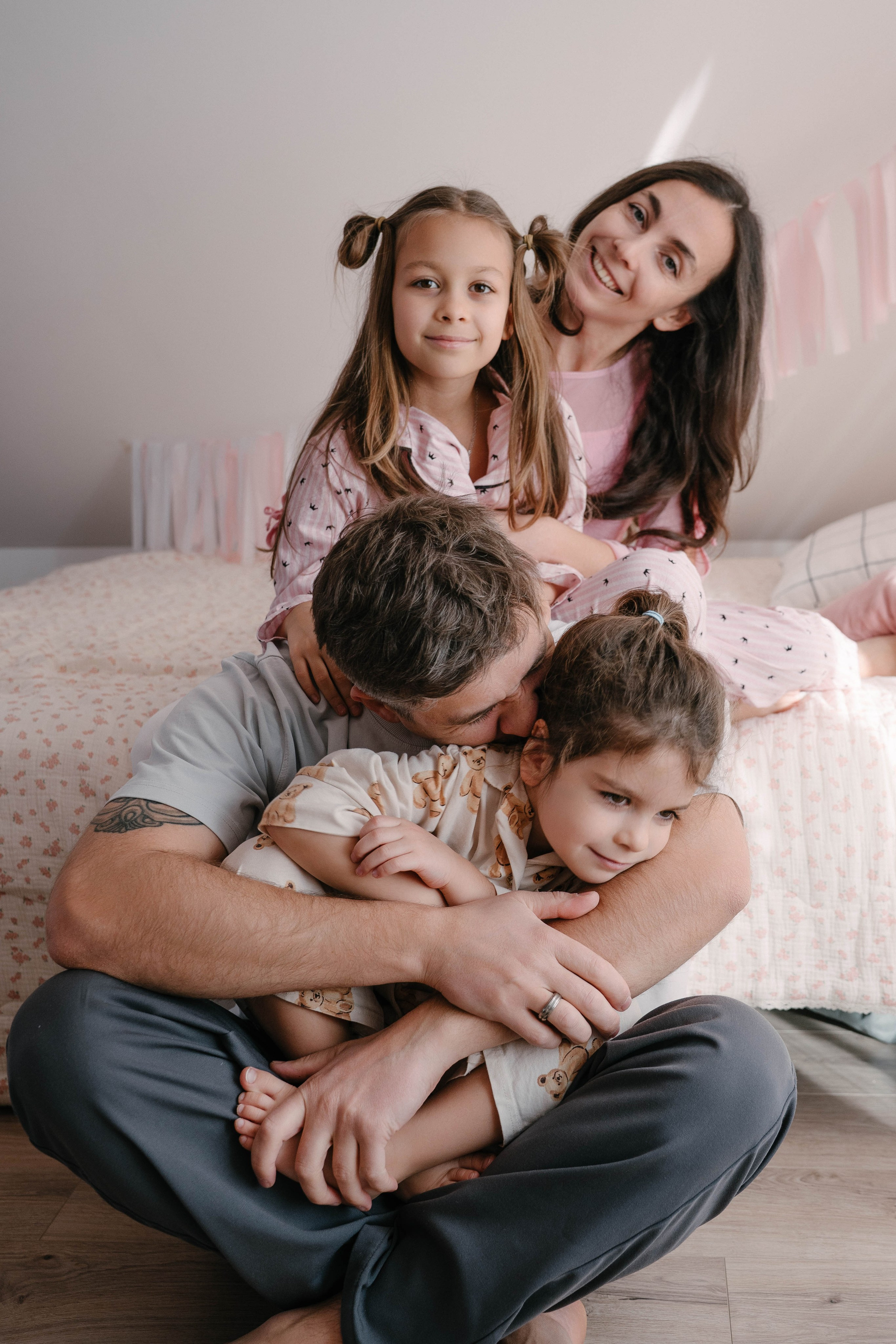 Пижамная вечеринка Варе 9 лет. Свадебный и семейный фотограф в Воронеже Анастасия Бойко