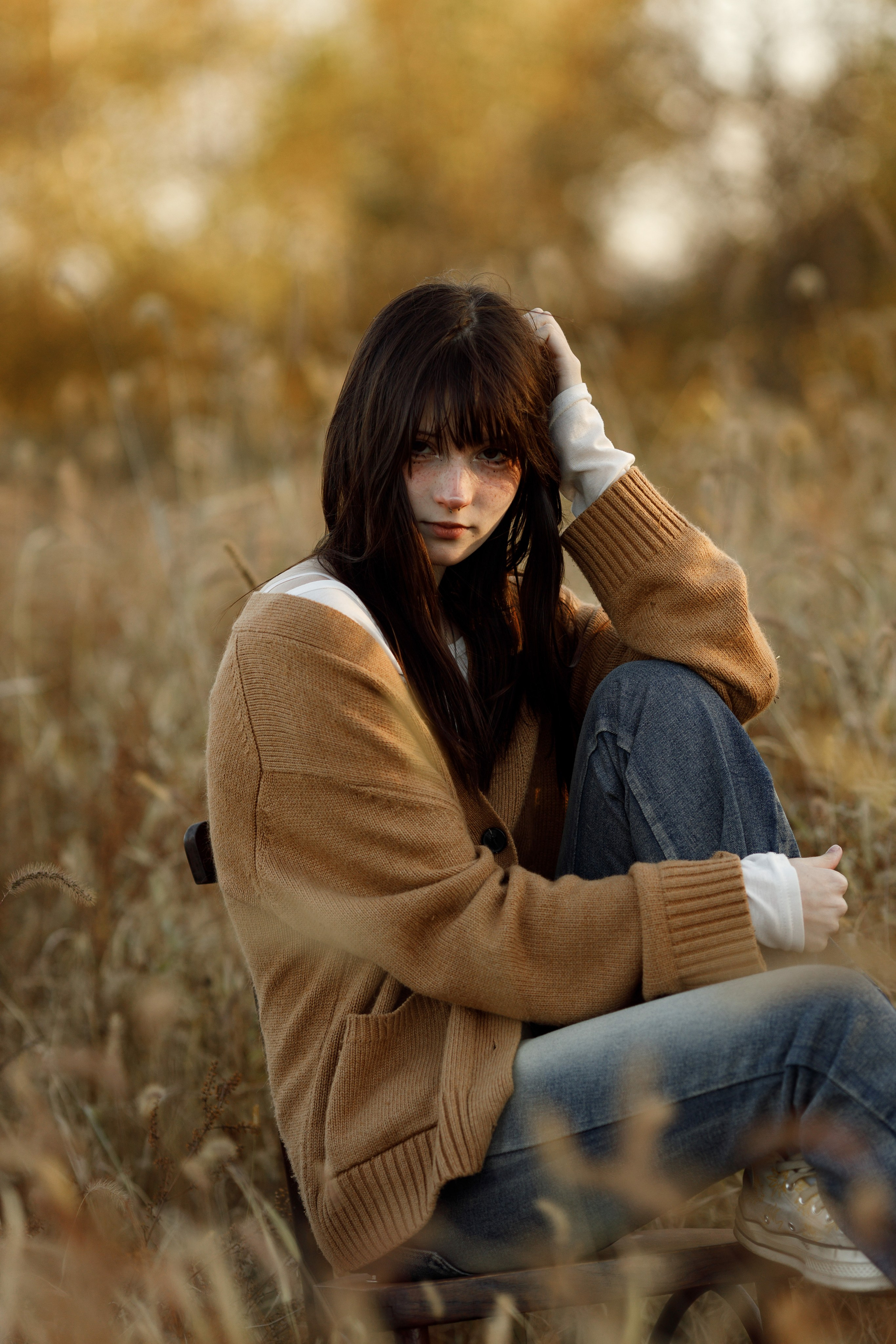 Осень 11 класс (съемка в поле). Photoalbum-vl.ru