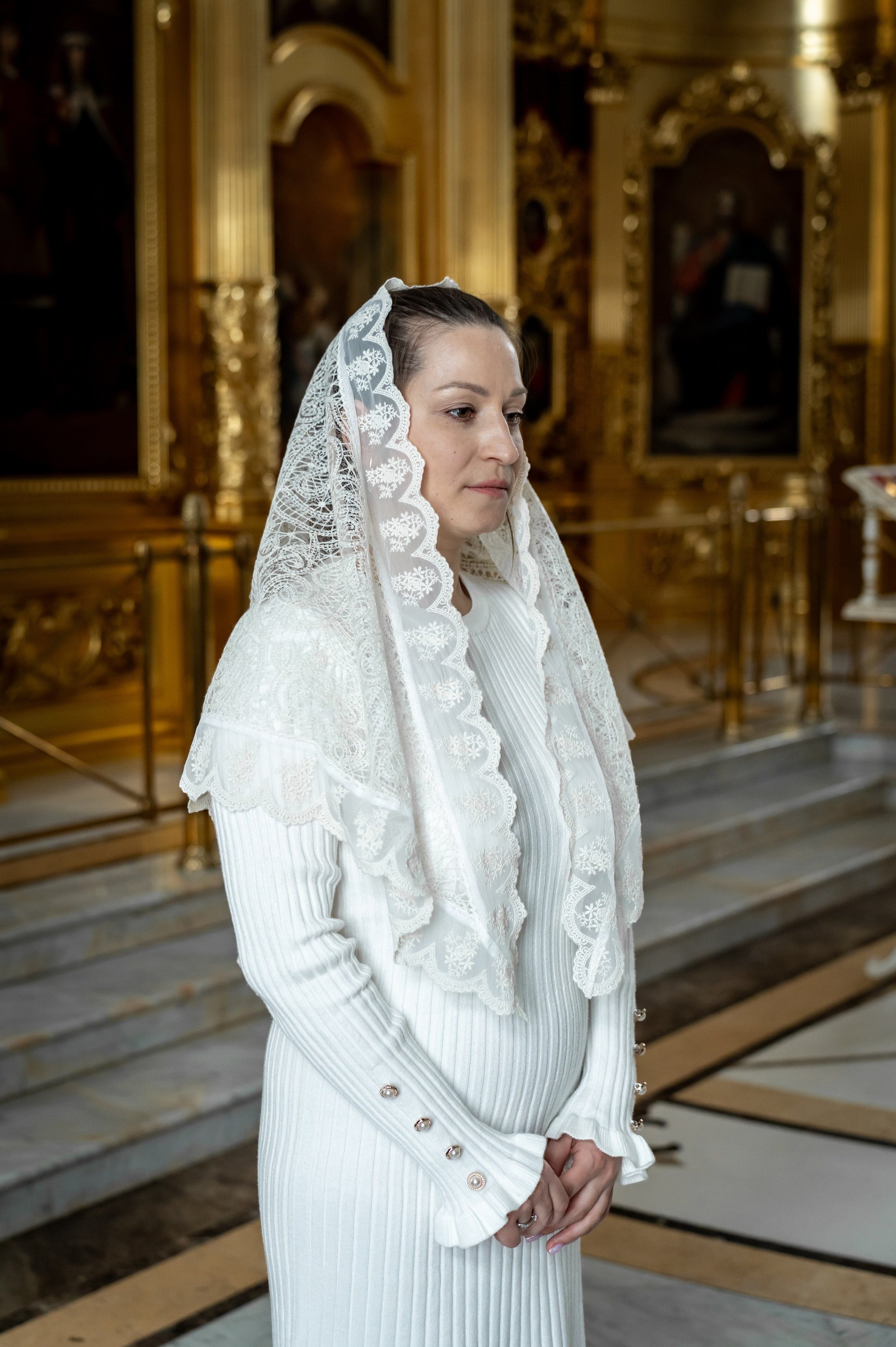 Покровы в храм. Фотограф на Крещение Тула и Венчание в Туле, детский и семейный фотограф