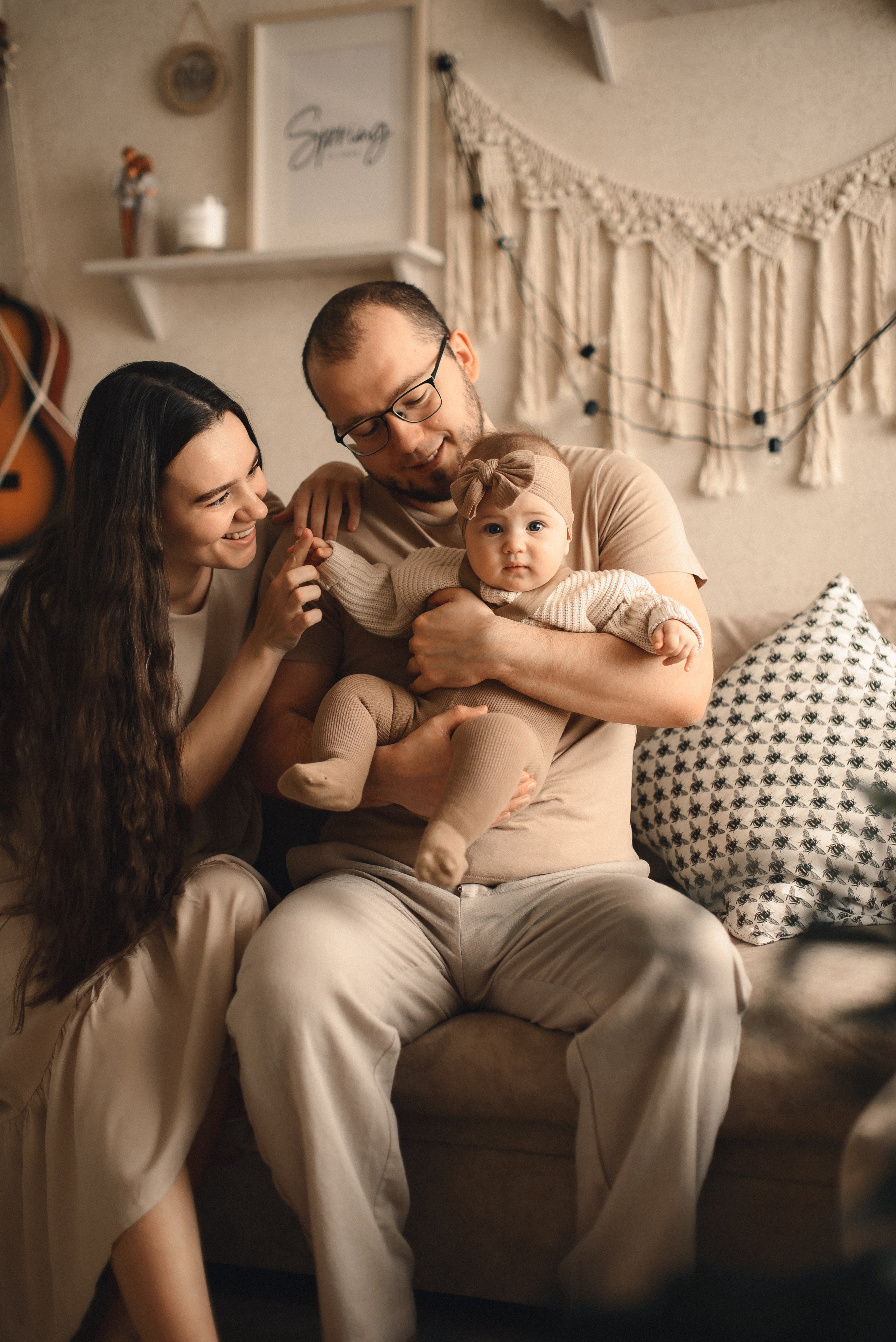 Первая фотосессия маленькой Яны. Семейный фотограф в г. Ставрополь, Сорокина Мария
