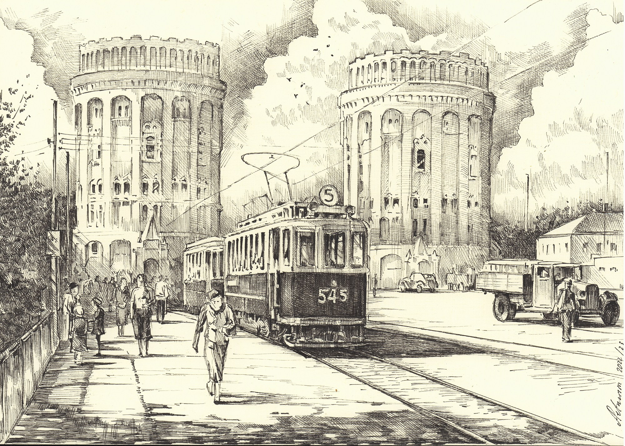 Московские пейзажи. Художник Александр Петрунин