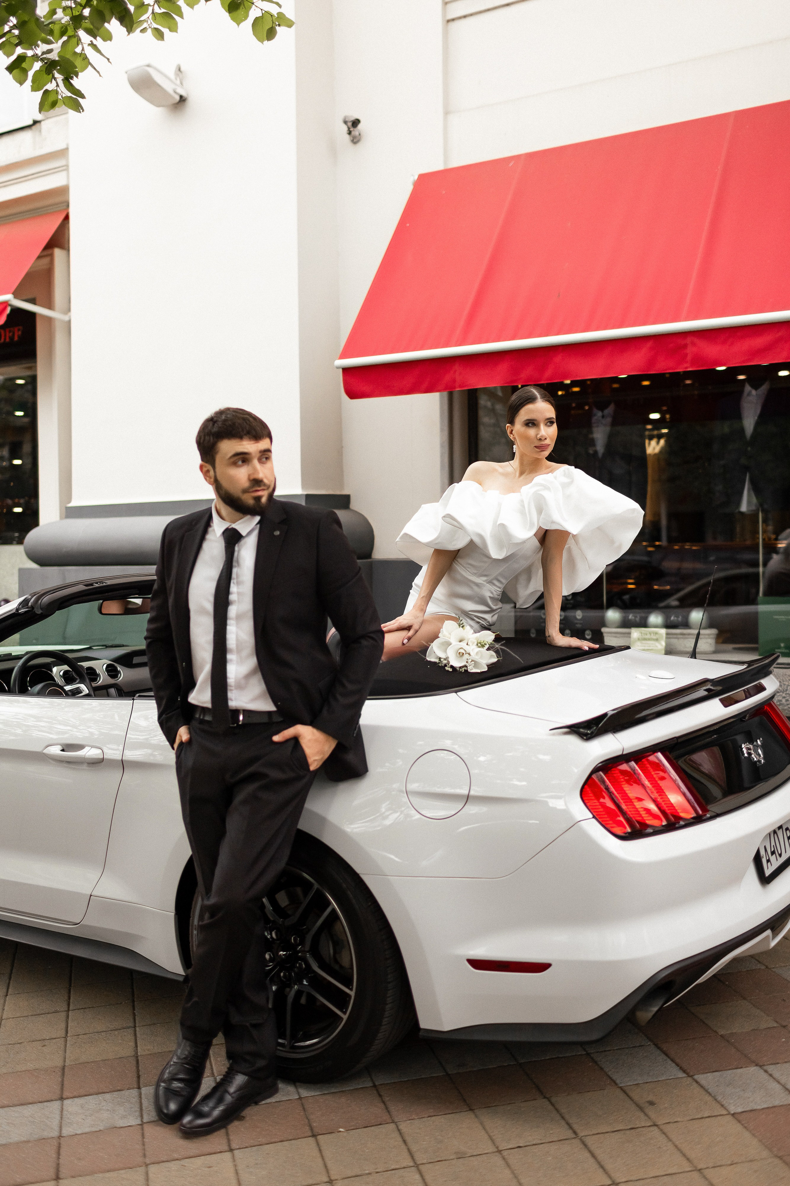 Съёмка с кабриолетом. Арина Тамочкина. Фотограф Краснодарю