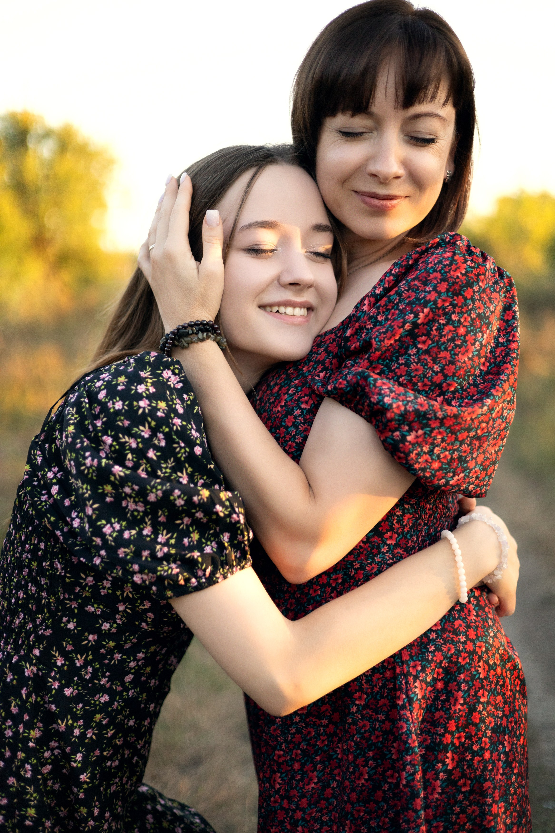 Виктория и Алина. Мама и дочка