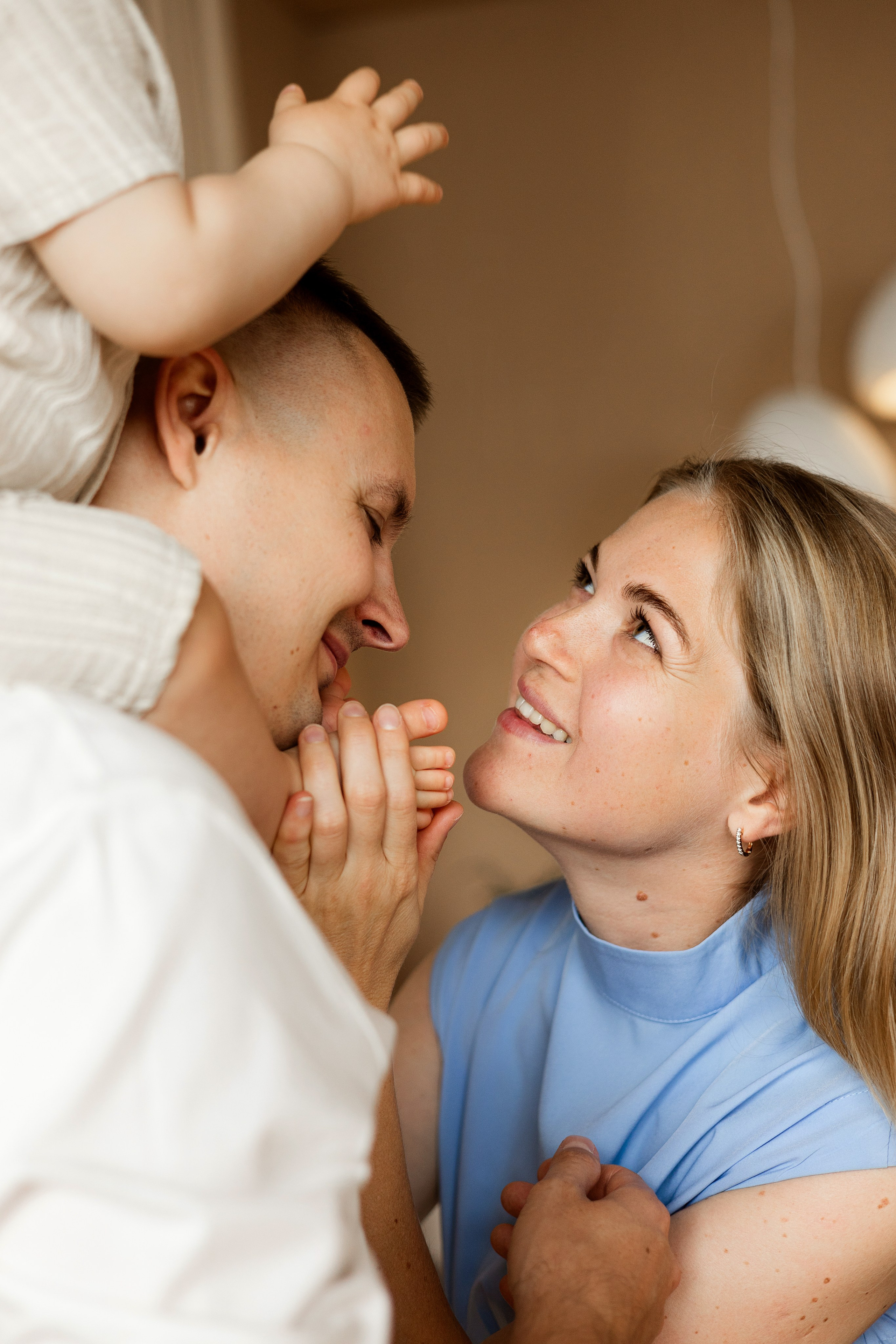 Сьемка годовасия в студии Лайтрум. Семейный фотограф в Екатеринбурге Маргарита Курносова