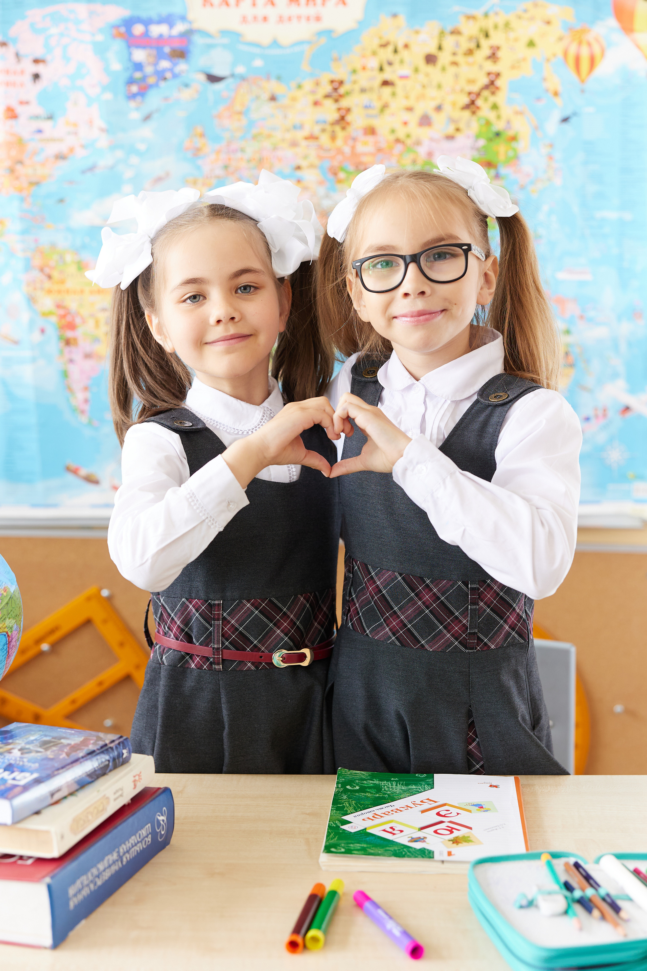 1 Класс за партой в лицее