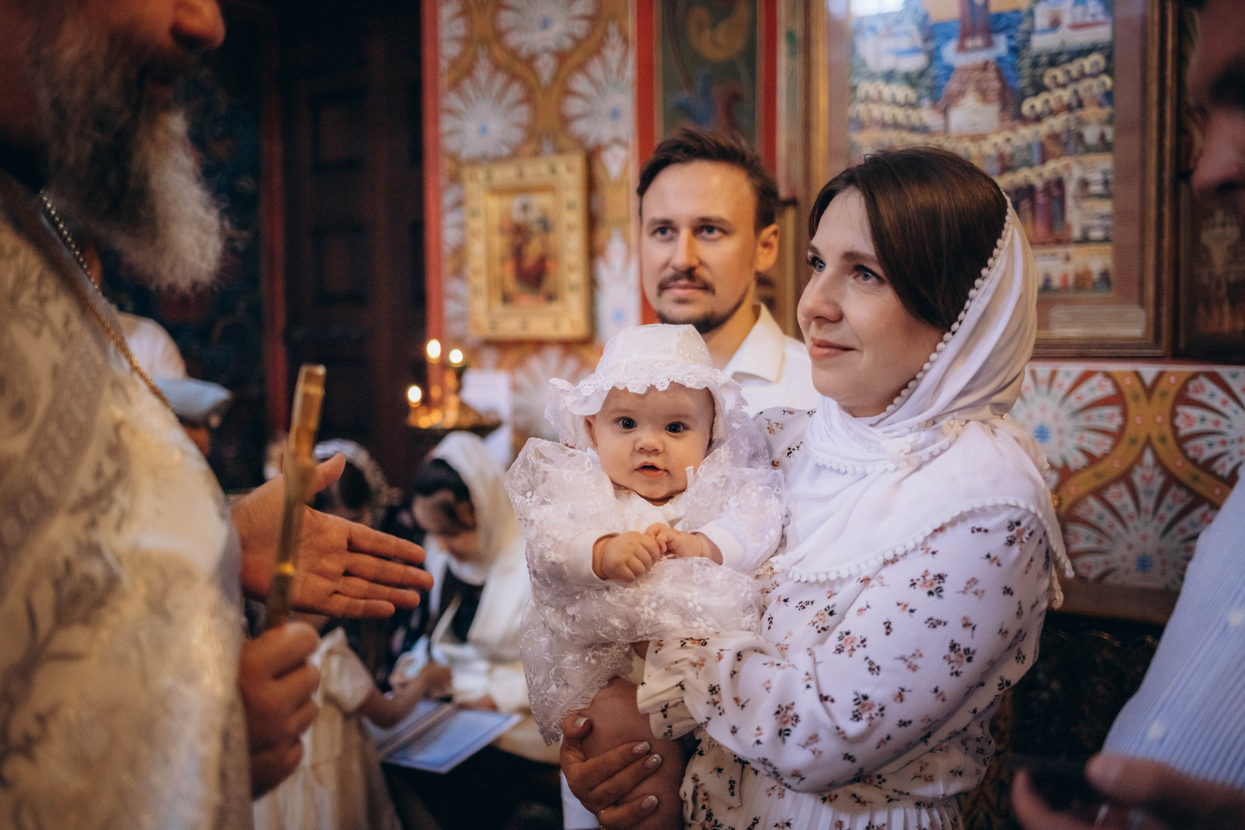 Крещение Ариши. Семейный и детский фотограф в Москве Александра Нараевская