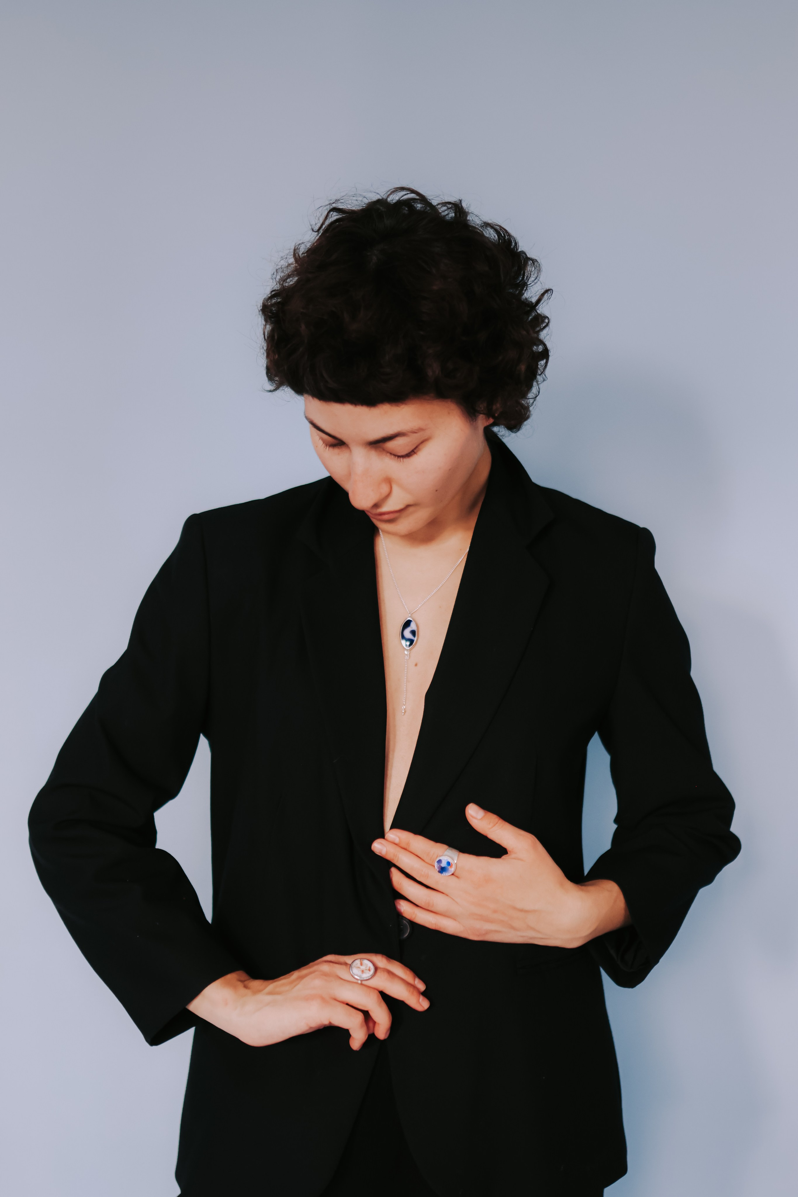 Maya for Finkelshtein Jewerly, Tel Aviv | December 2025. Photographer in Israel Alice Milchin