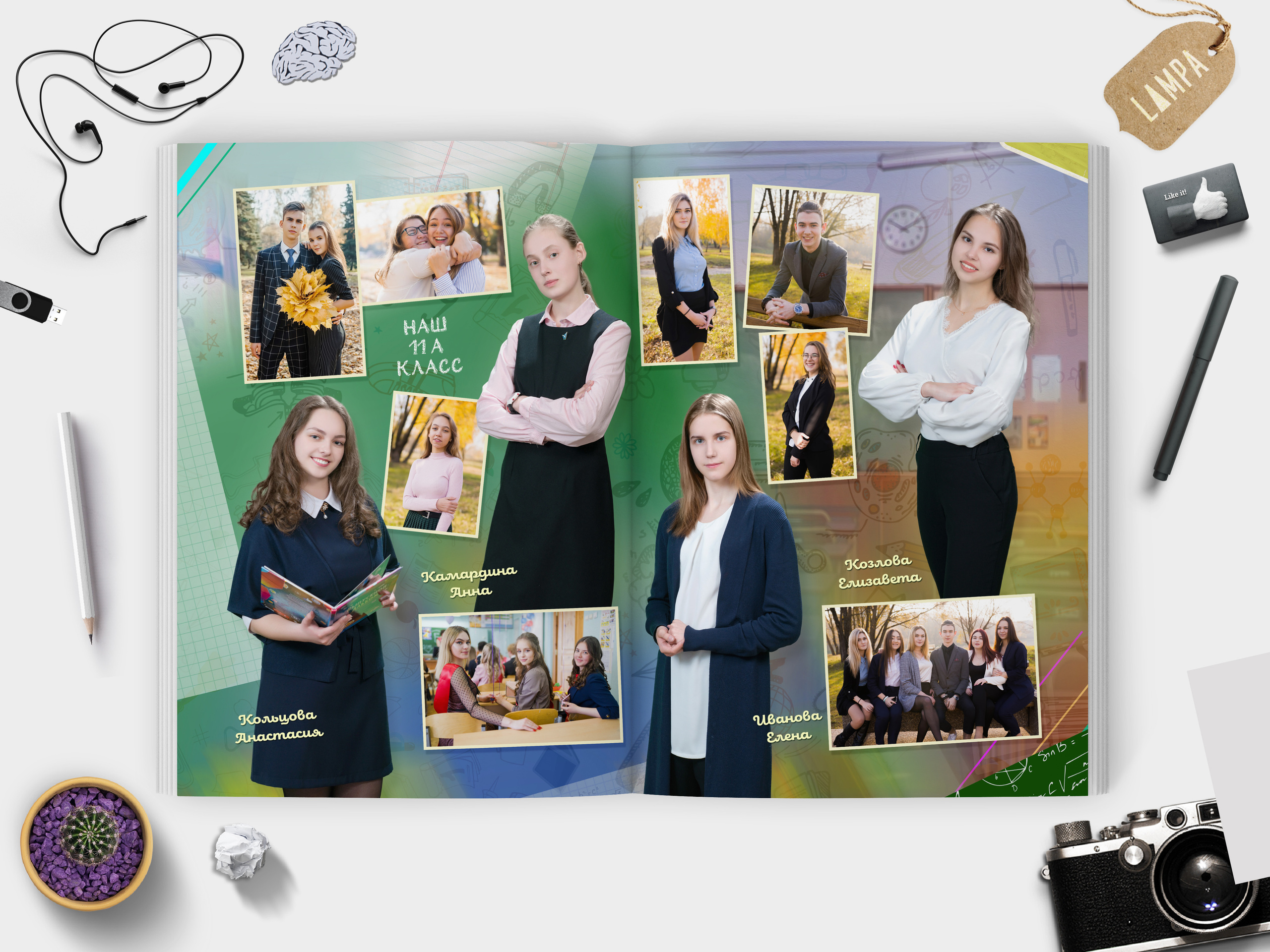 —  11 | Креативная | 30×40. Ваш Выпуск | Выпускные альбомы | г. Тверь