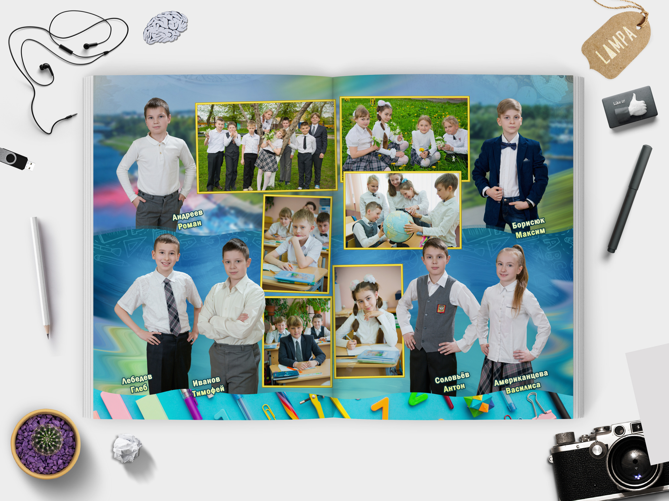 —  4 | Лайт | 30×40. Ваш Выпуск | Выпускные альбомы | г. Тверь