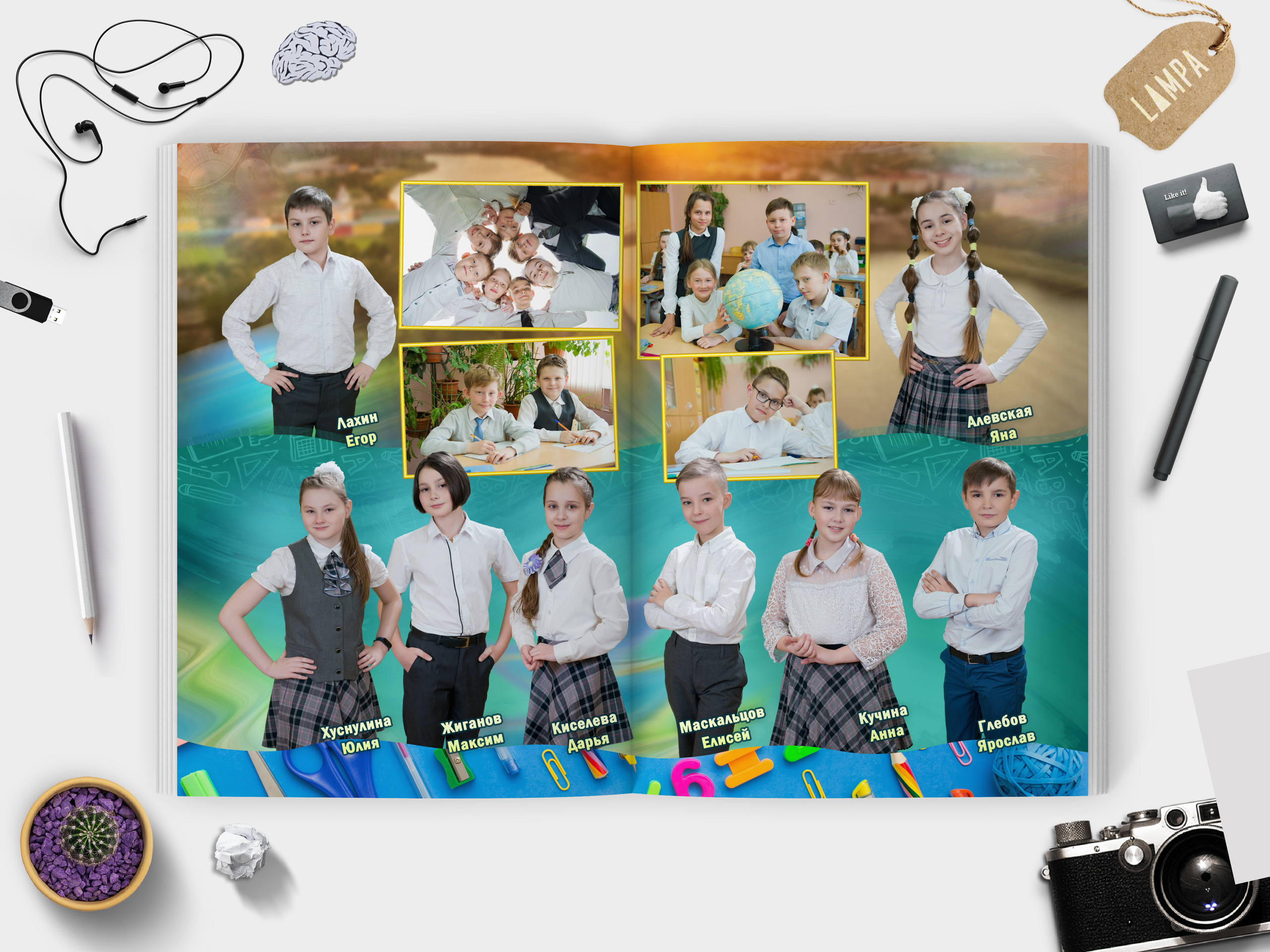 —  4 | Лайт | 30×40. Ваш Выпуск | Выпускные альбомы | г. Тверь